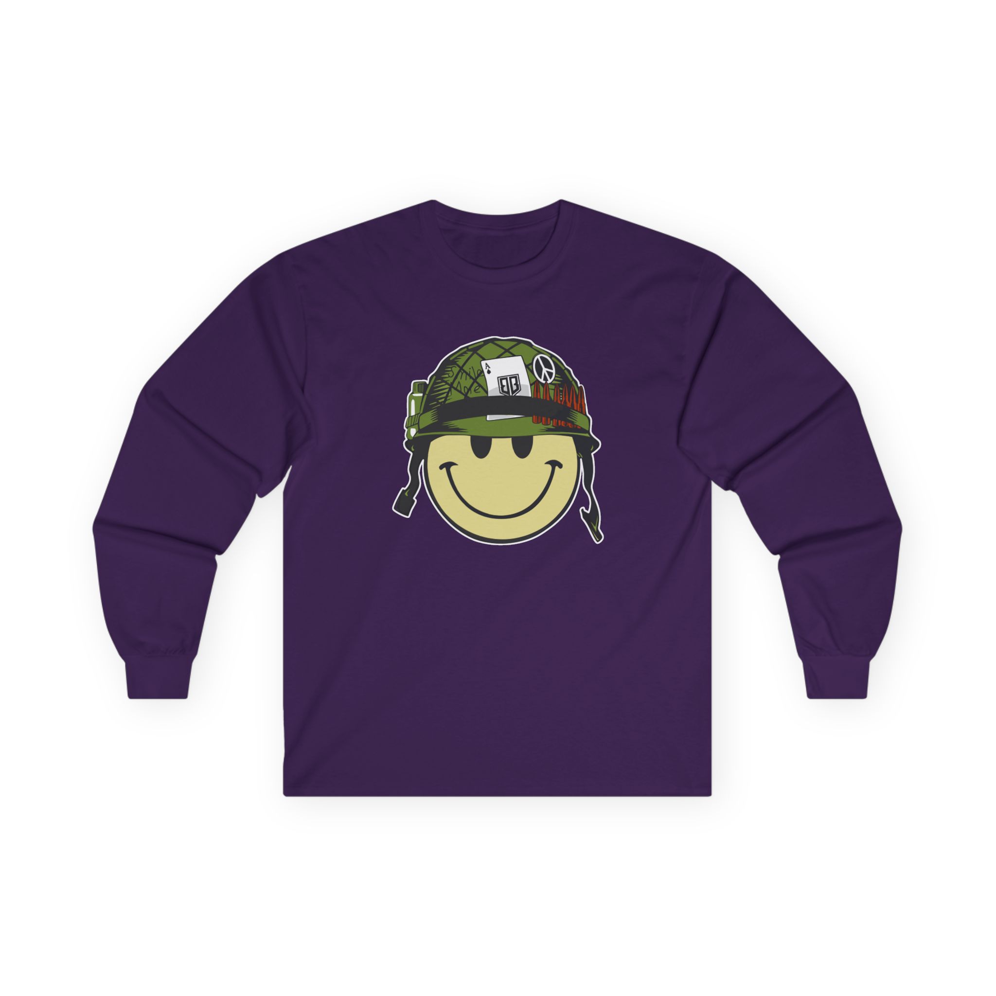 Roman Atwood Smiley Unisex Ultra Cotton Long Sleeve Tee - Image 15