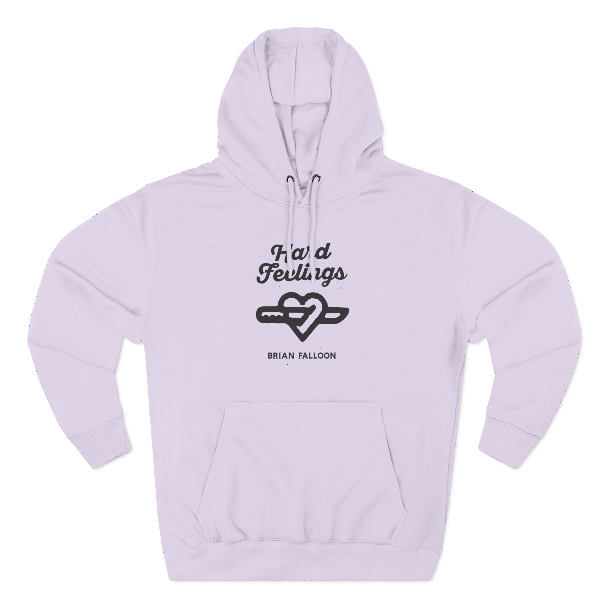 Brian Fallon Hard Feelings Three-Panel Fleece Hoodie - Image 13