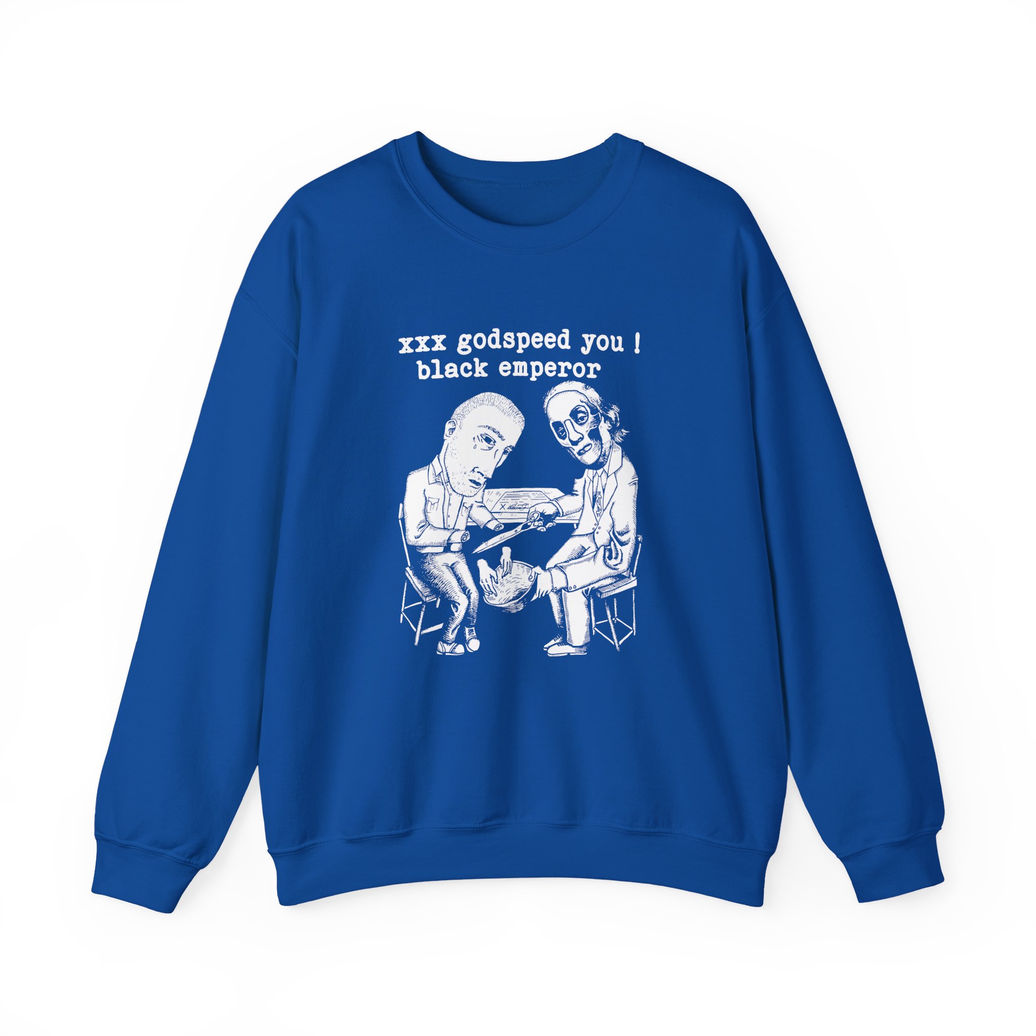 Godspeed You Black Emperor xxx godspeed you ! black emperor Unisex Heavy Blend™ Crewneck Sweatshirt - Image 19