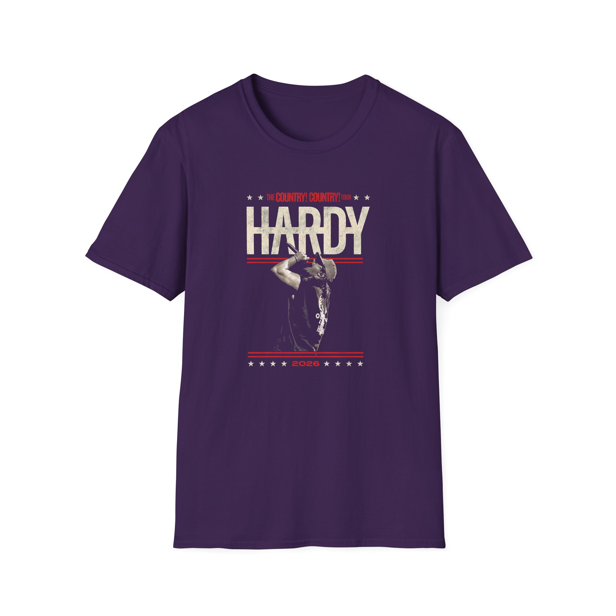 Hd Country! Country! Photo Tour Unisex Softstyle T-Shirt - Image 11