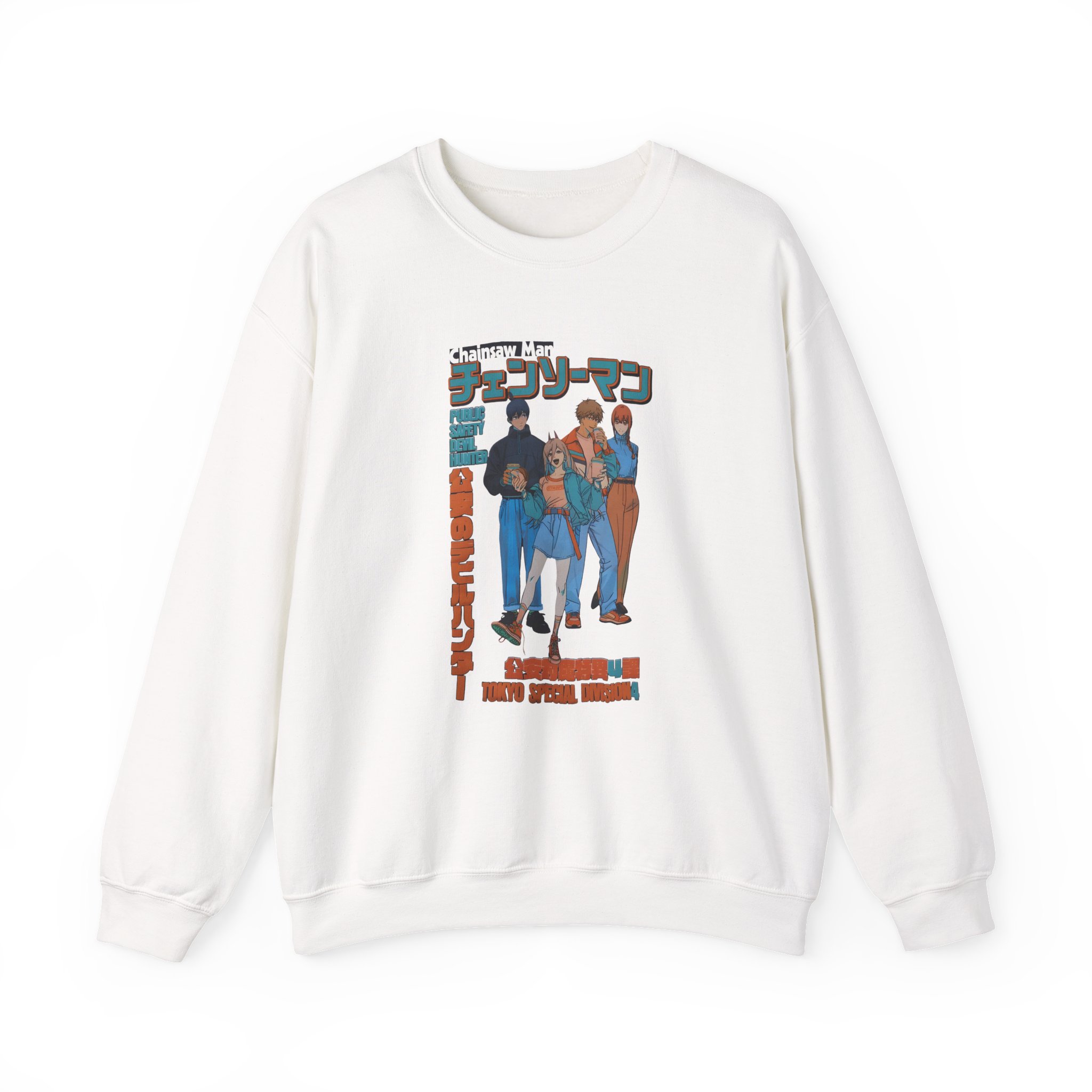 Chainsaw Man Group Unisex Heavy Blend™ Crewneck Sweatshirt