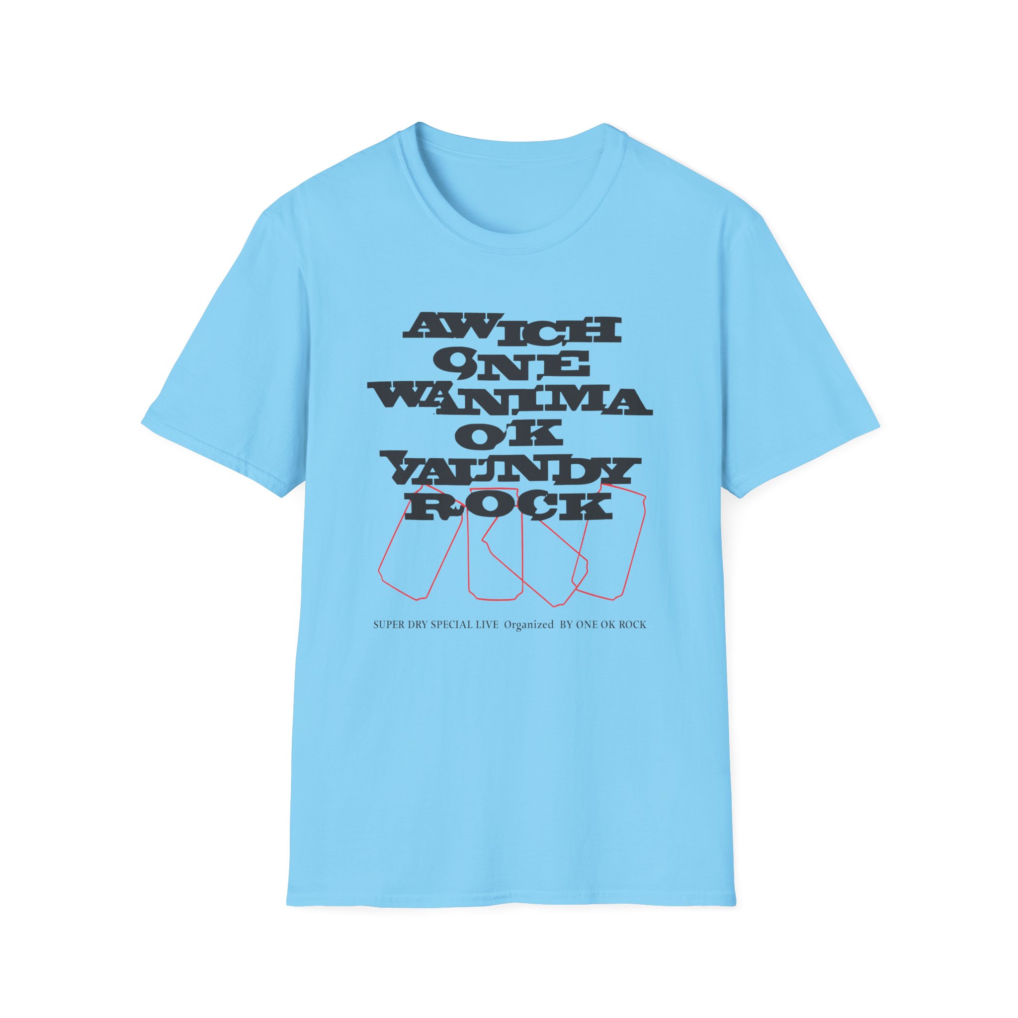 One Ok Rock Sd Unisex Softstyle T-Shirt - Image 13