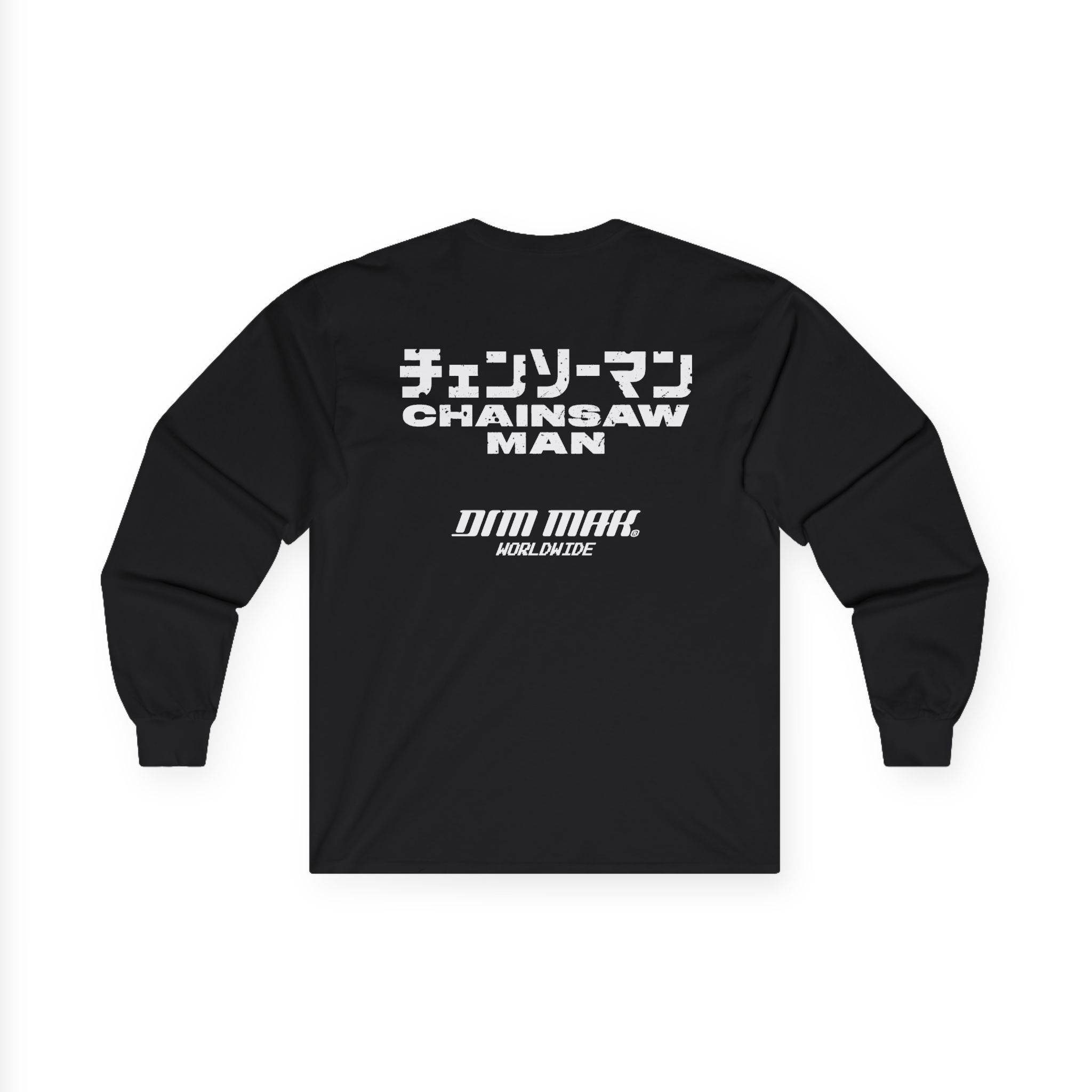 Chainsaw Man X Dim Mak Horror Unisex Ultra Cotton Long Sleeve Tee - Image 2