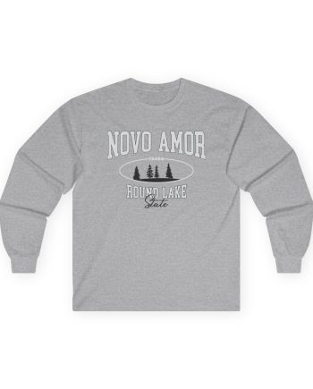 Novo Amor Round Lake State Unisex Ultra Cotton Long Sleeve Tee