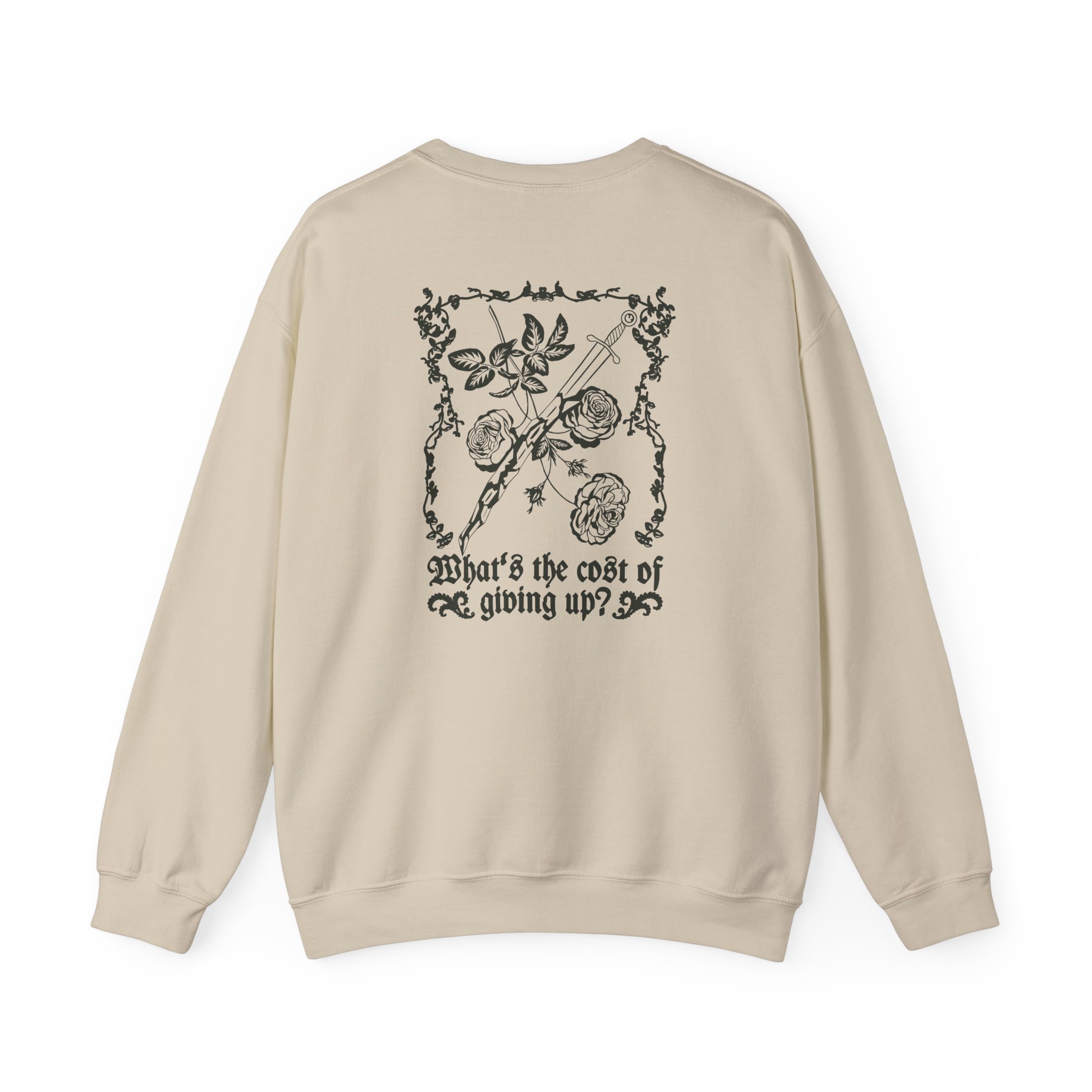 Poppy Cost Of Giving Up Unisex Heavy Blend™ Crewneck Sweatshirt - Image 8