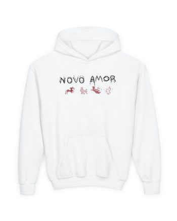 Novo Amor Symbols Youth Heavy Blend Hooded Sweatshirt