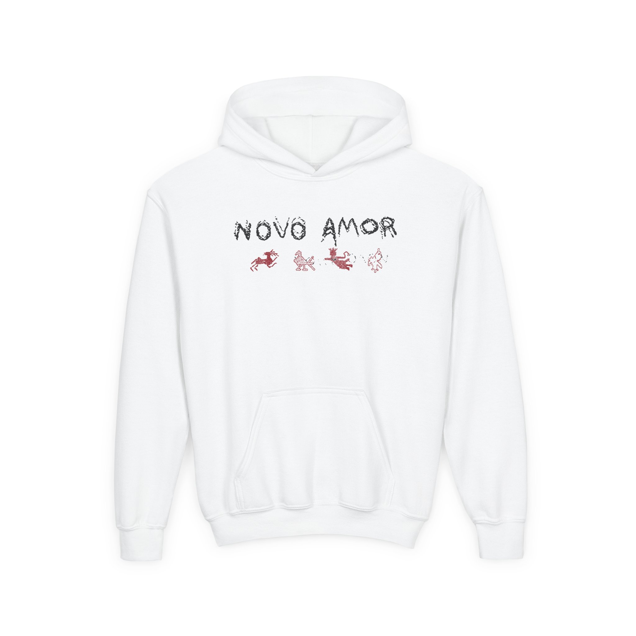 Novo Amor Symbols Youth Heavy Blend Hooded Sweatshirt