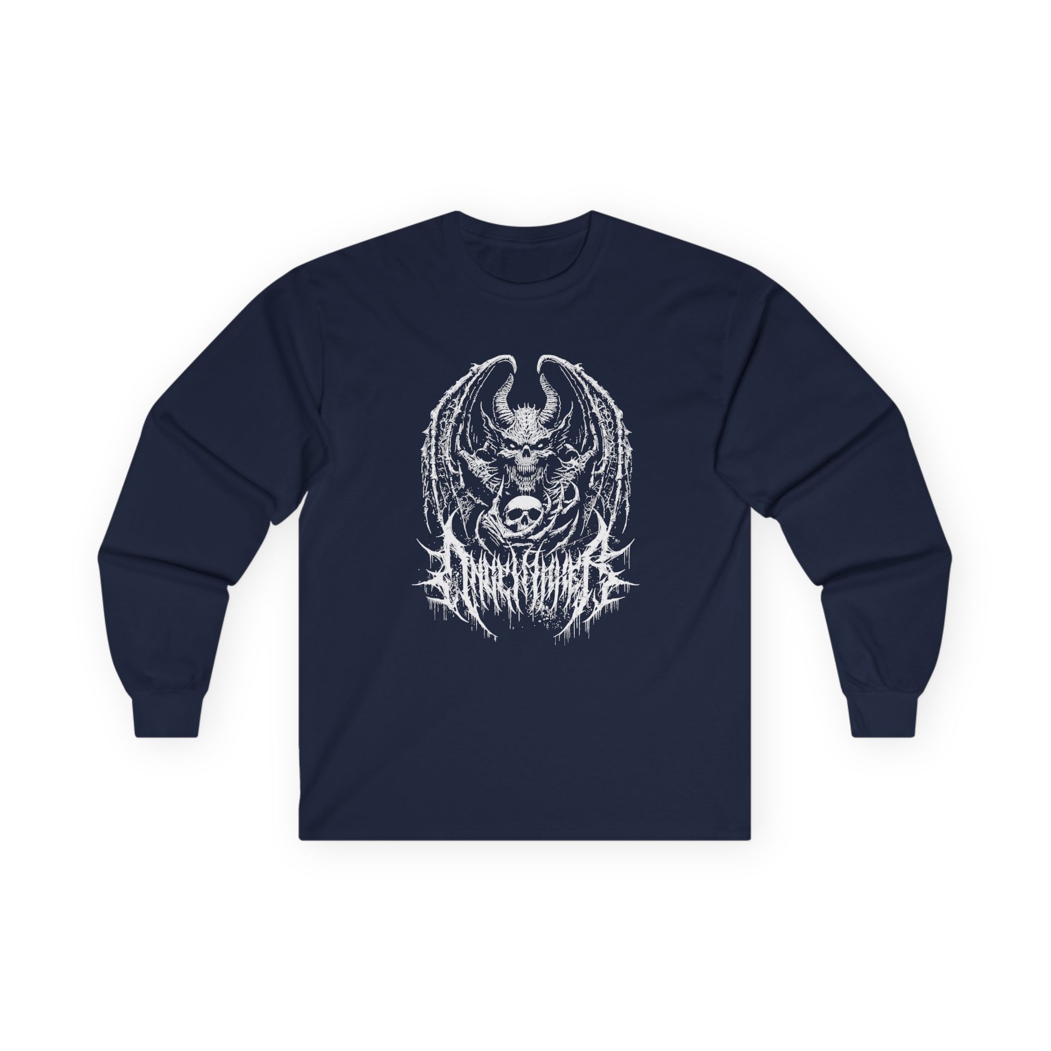 Angelmaker Grim Bat Unisex Ultra Cotton Long Sleeve Tee - Image 13