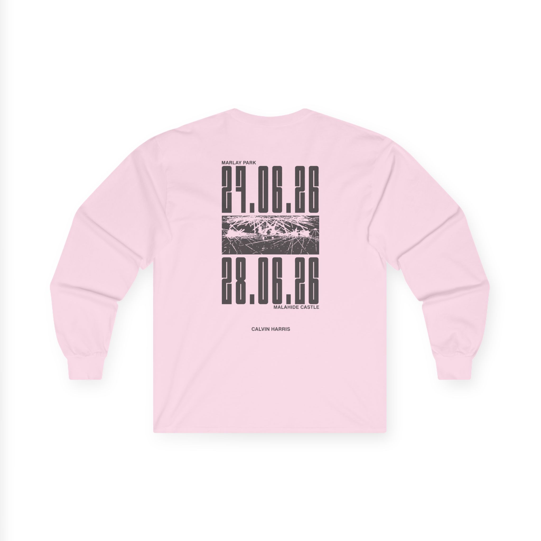Calvin Harris Malahide Castle Tour Unisex Ultra Cotton Long Sleeve Tee - Image 10