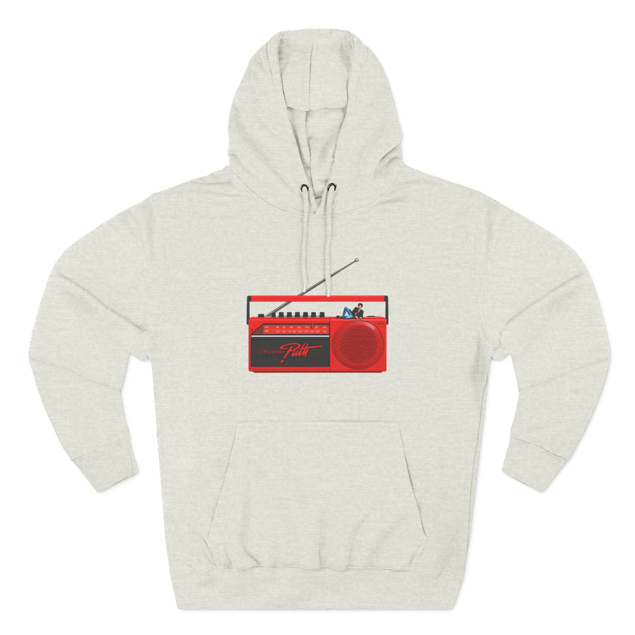 Charlie Puth Whatever's Clever! - Radio Three-Panel Fleece Hoodie - Image 7