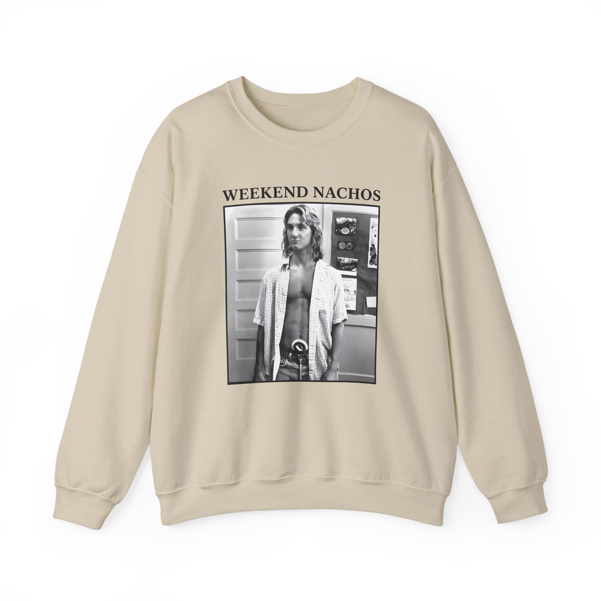 Weekend Nachos Unisex Heavy Blend™ Crewneck Sweatshirt - Image 7