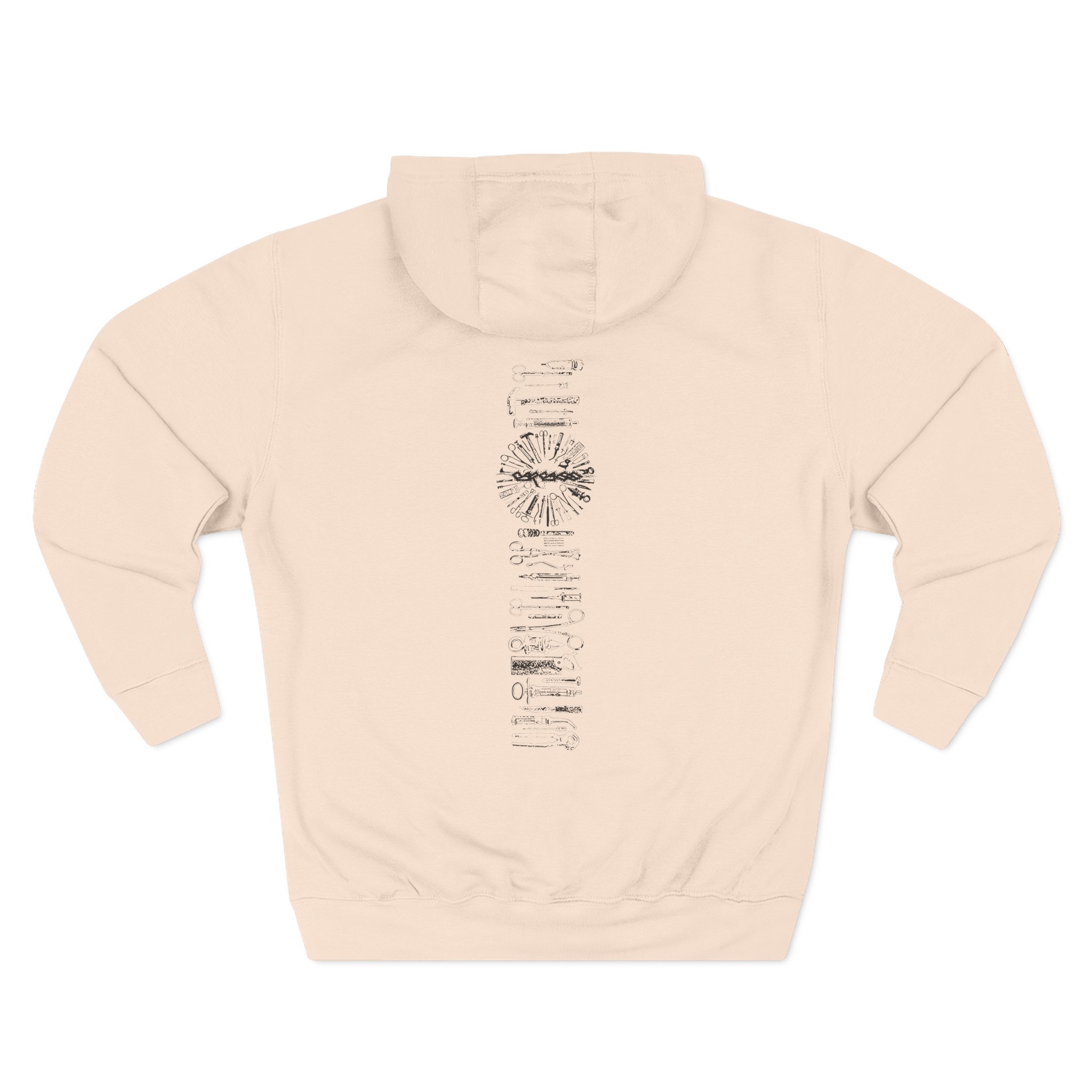 Carcass Three-Panel Fleece Hoodie - Image 8