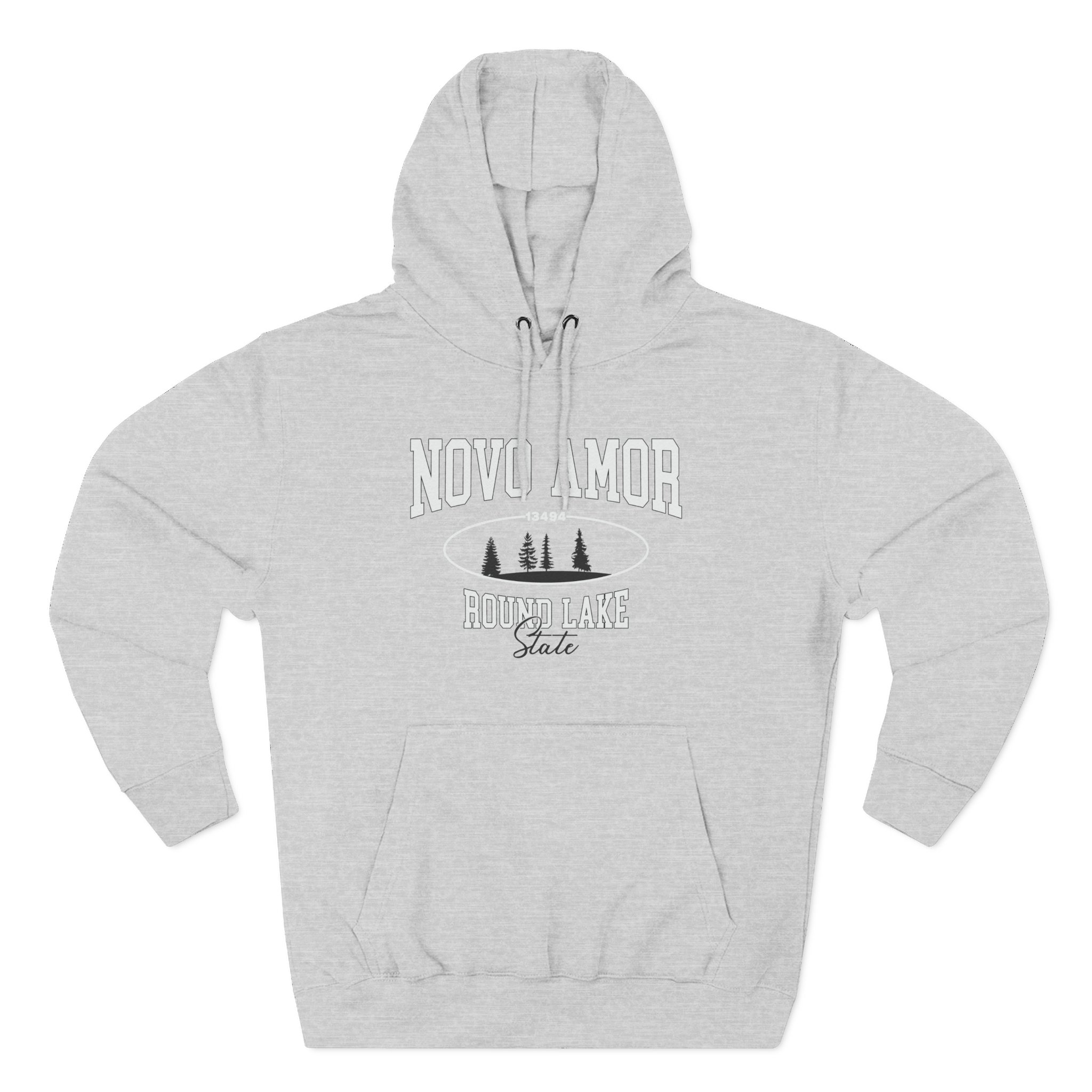 Novo Amor Round Lake State Three-Panel Fleece Hoodie