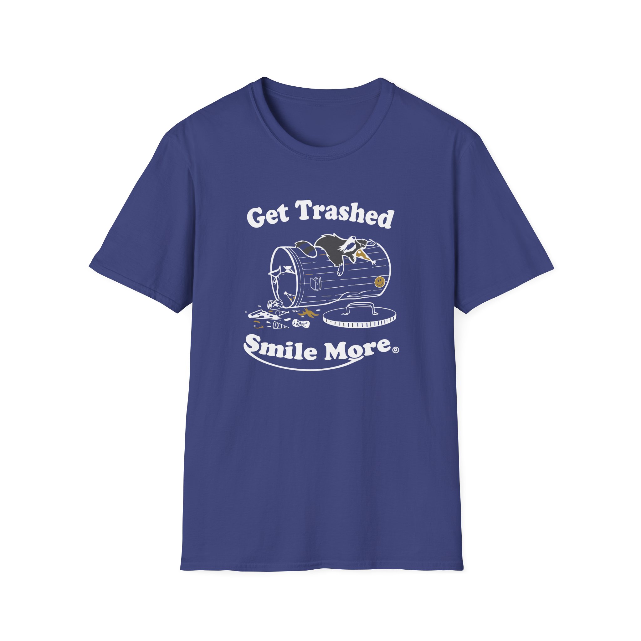 Roman Atwood Get Trashed Unisex Softstyle T-Shirt - Image 15