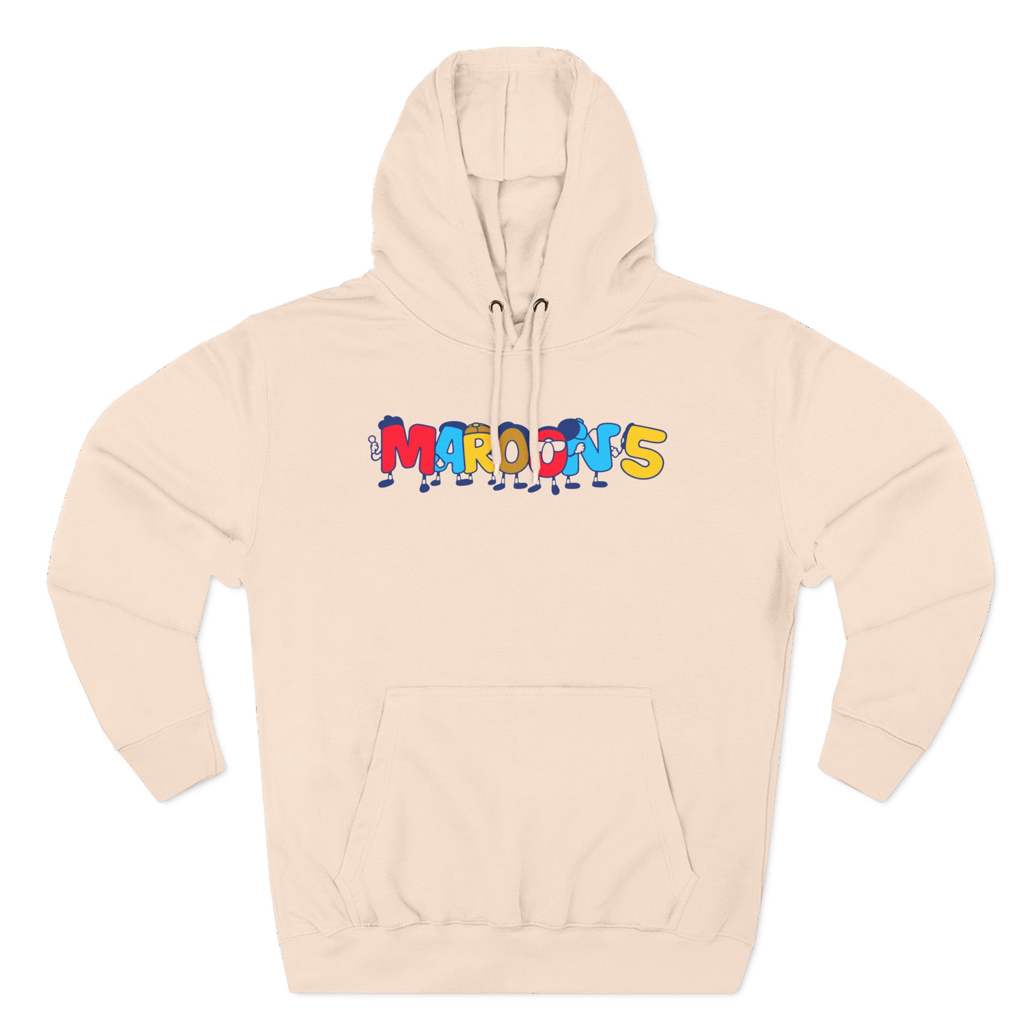 Adam Levine Maroons Three-Panel Fleece Hoodie - Image 5