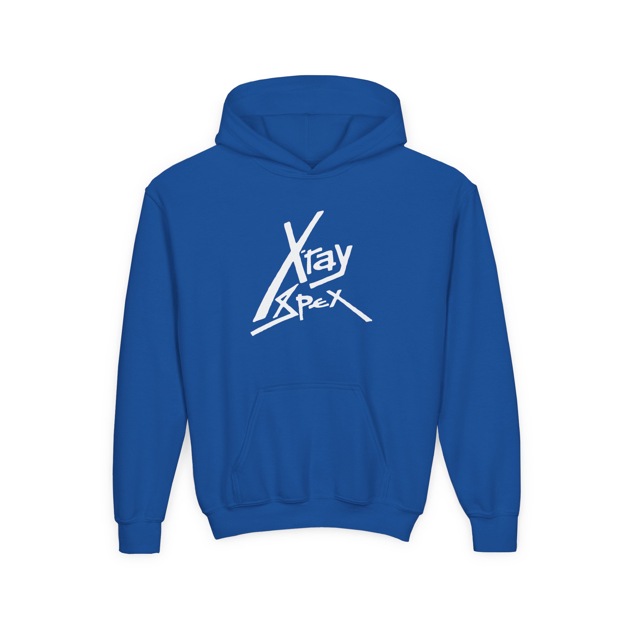 X-ray Spex Logo Youth Heavy Blend Hooded Sweatshirt - Image 11