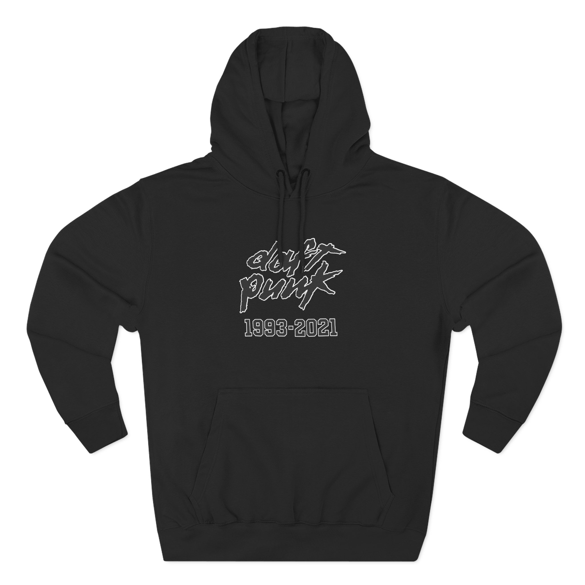 Daft Punk Three-Panel Fleece Hoodie