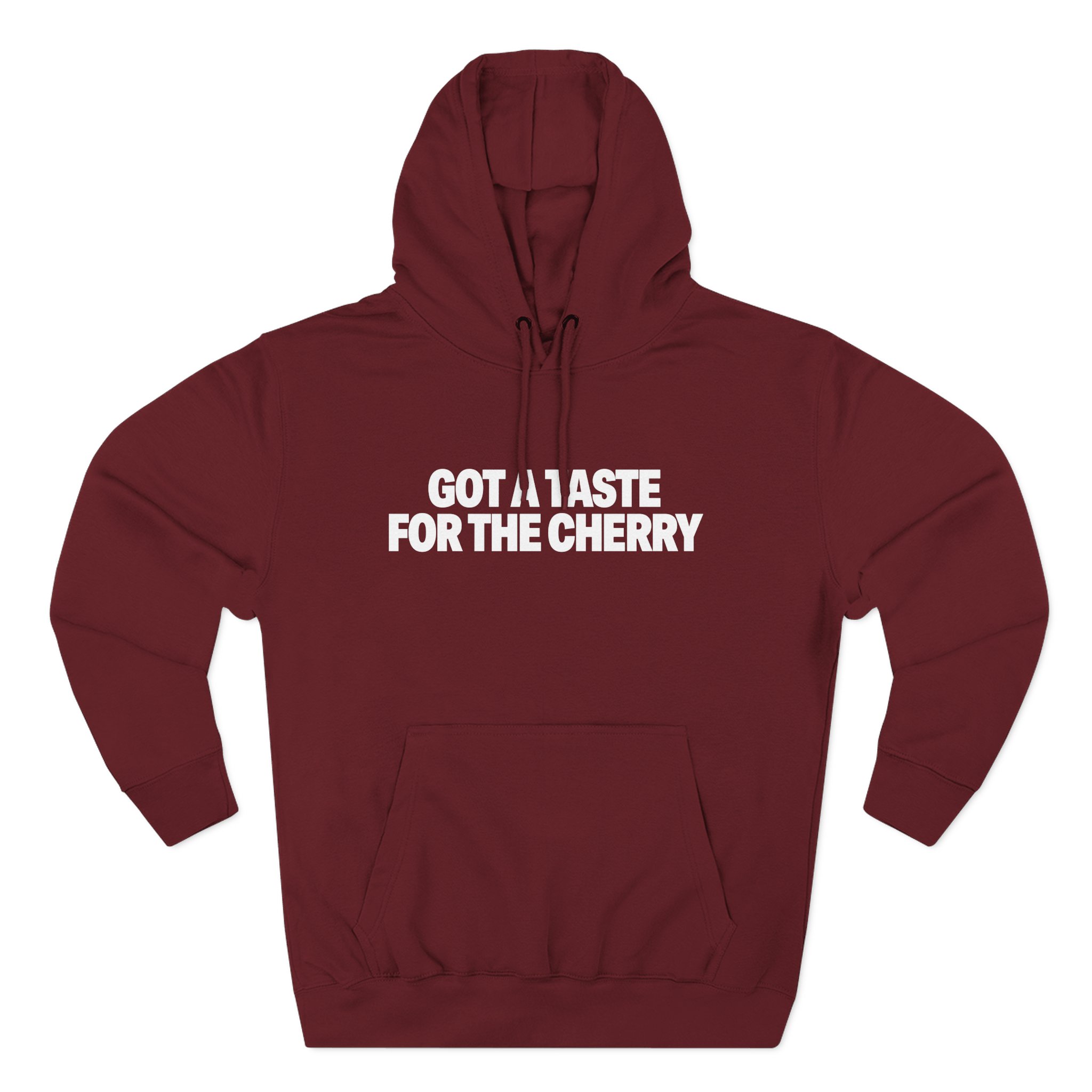 D L Take a Bite Cherry Three-panel Fleece Hoodie - Image 9