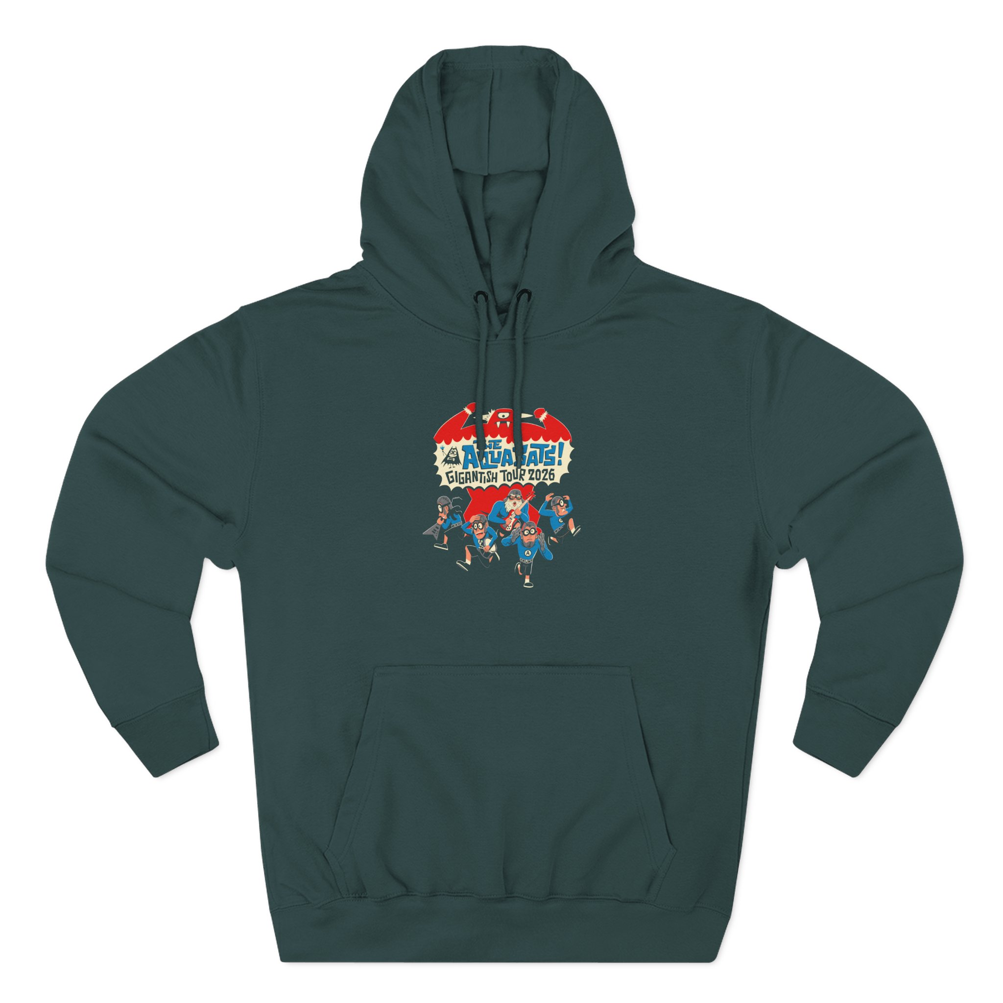 The Aquabats Gigantish Three-Panel Fleece Hoodie - Image 5