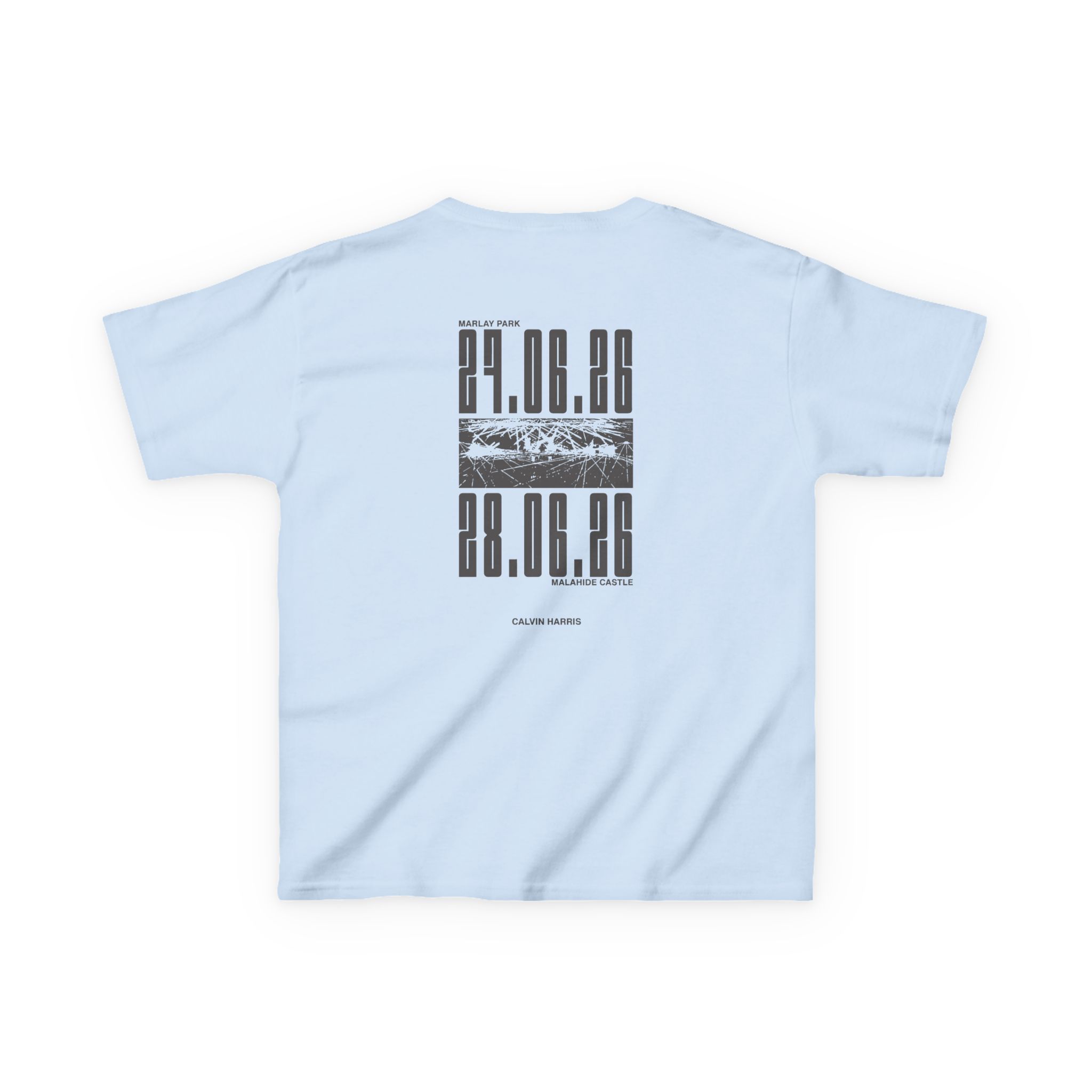 Kids Calvin Harris Malahide Castle Tour Heavy Cotton™ Tee - Image 20
