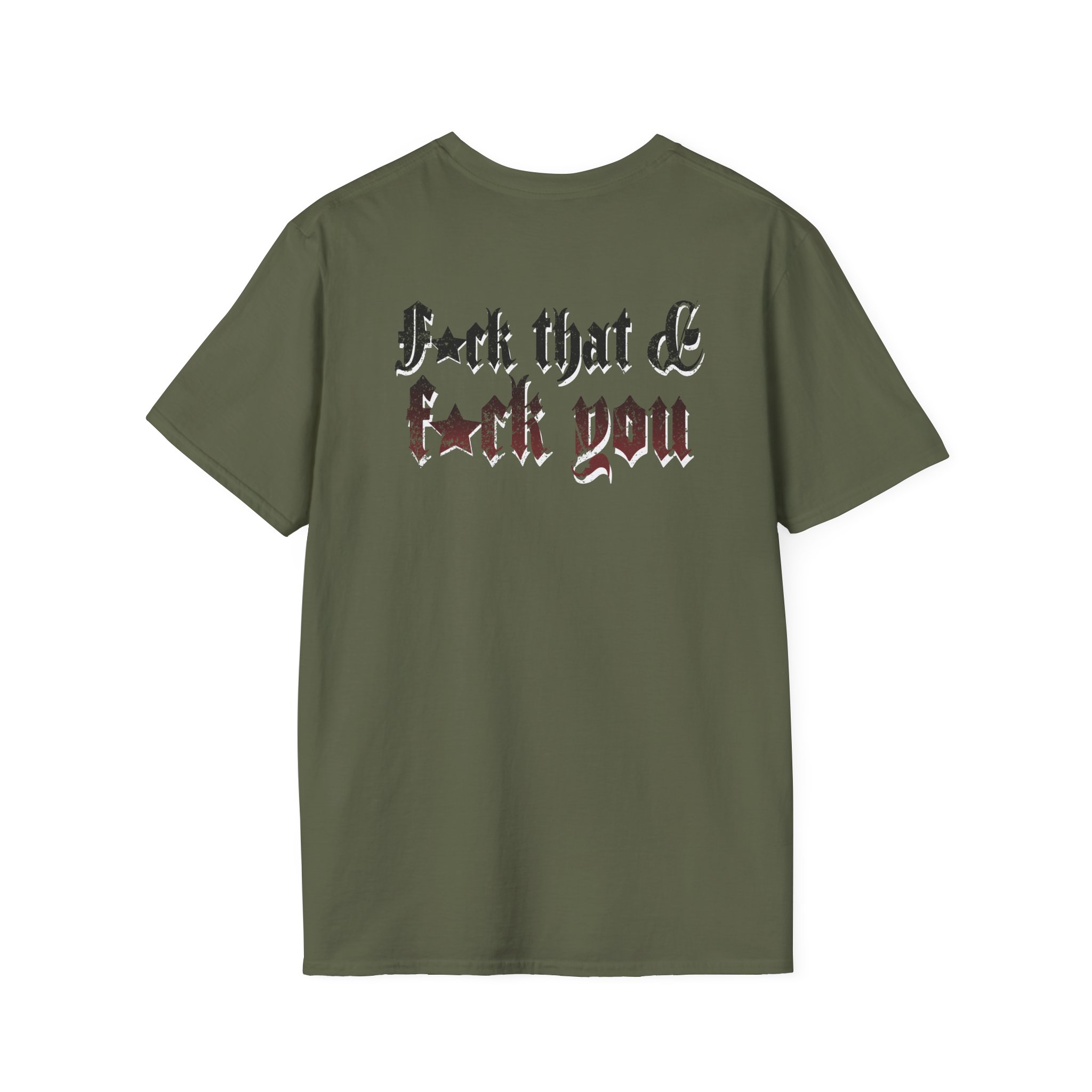 Hd F*ck You Unisex Softstyle T-Shirt - Image 10