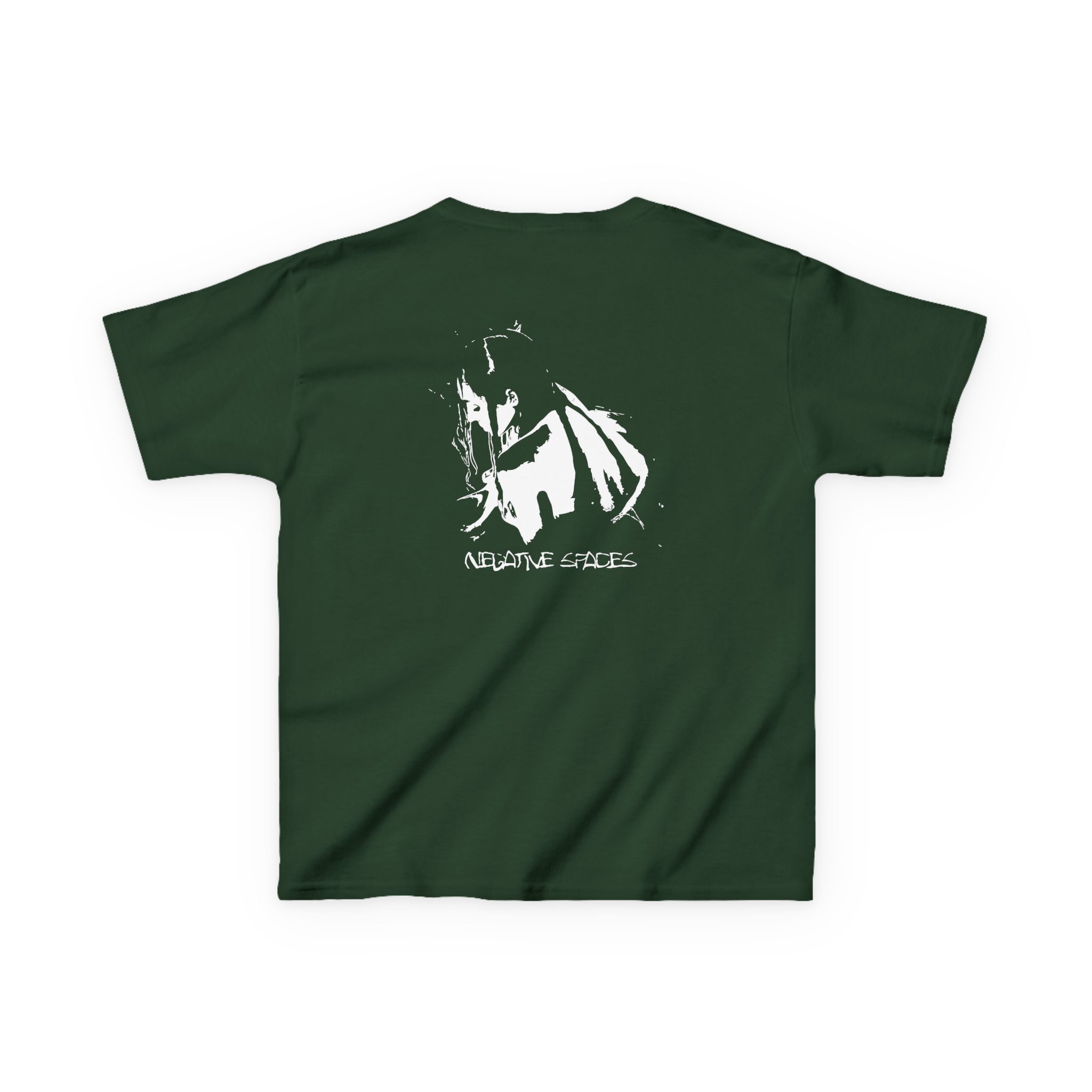 Kids Poppy Negative Spaces Heavy Cotton™ Tee - Image 4