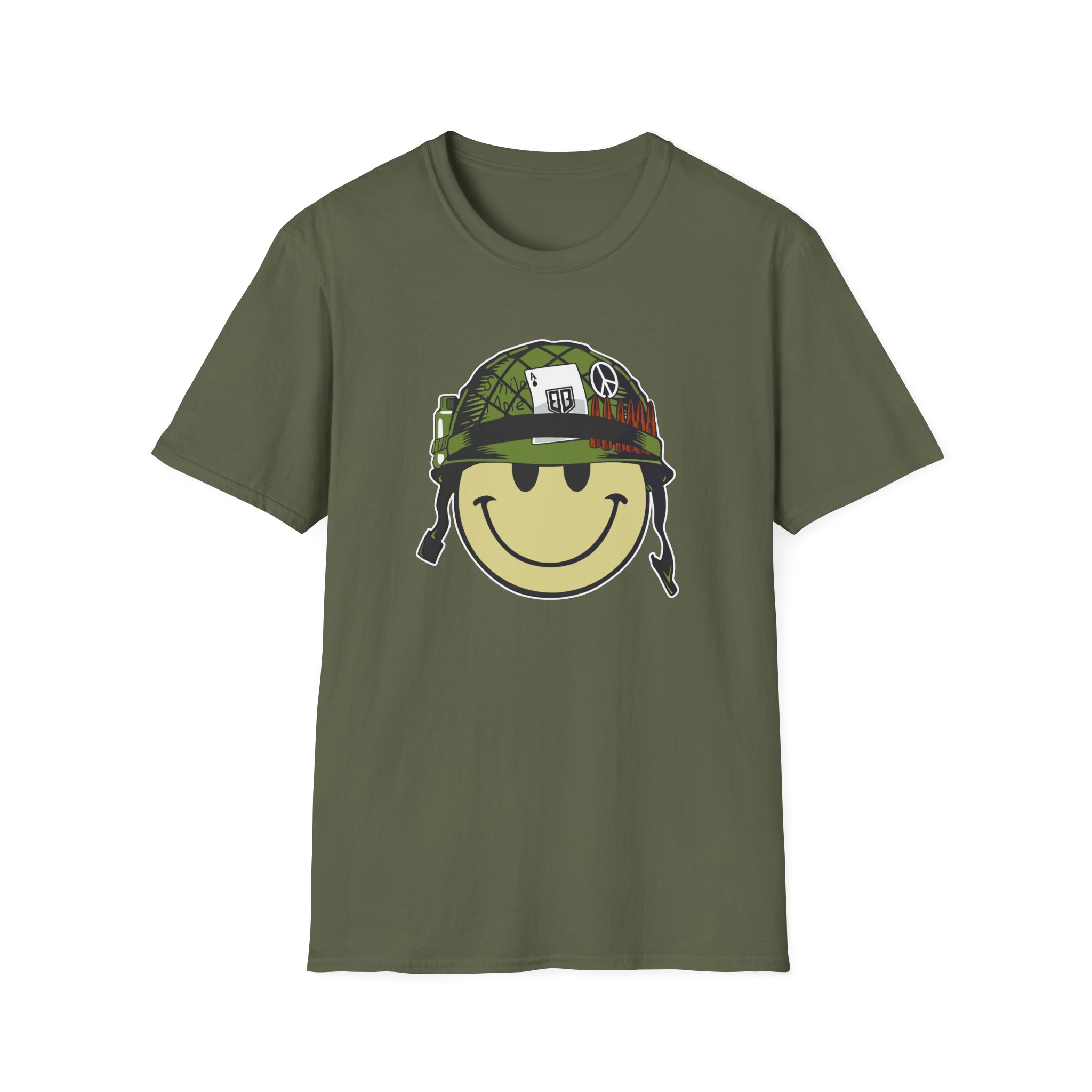 Roman Atwood Smiley Unisex Softstyle T-Shirt - Image 7