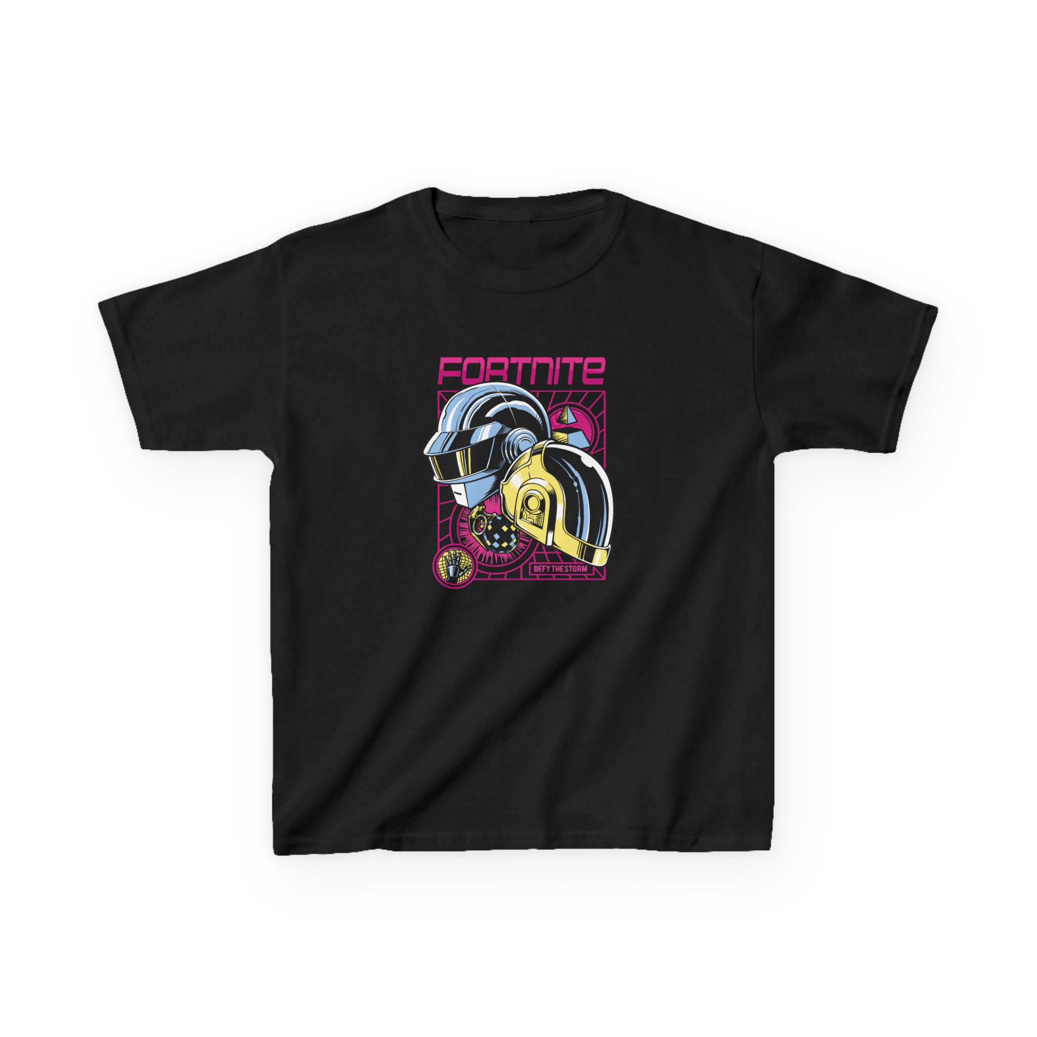 Kids Daft Punk Fortnite X Daft Punk Heavy Cotton™ Tee - Image 5