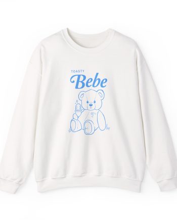 The Toast Toasty Bebe Unisex Heavy Blend™ Crewneck Sweatshirt