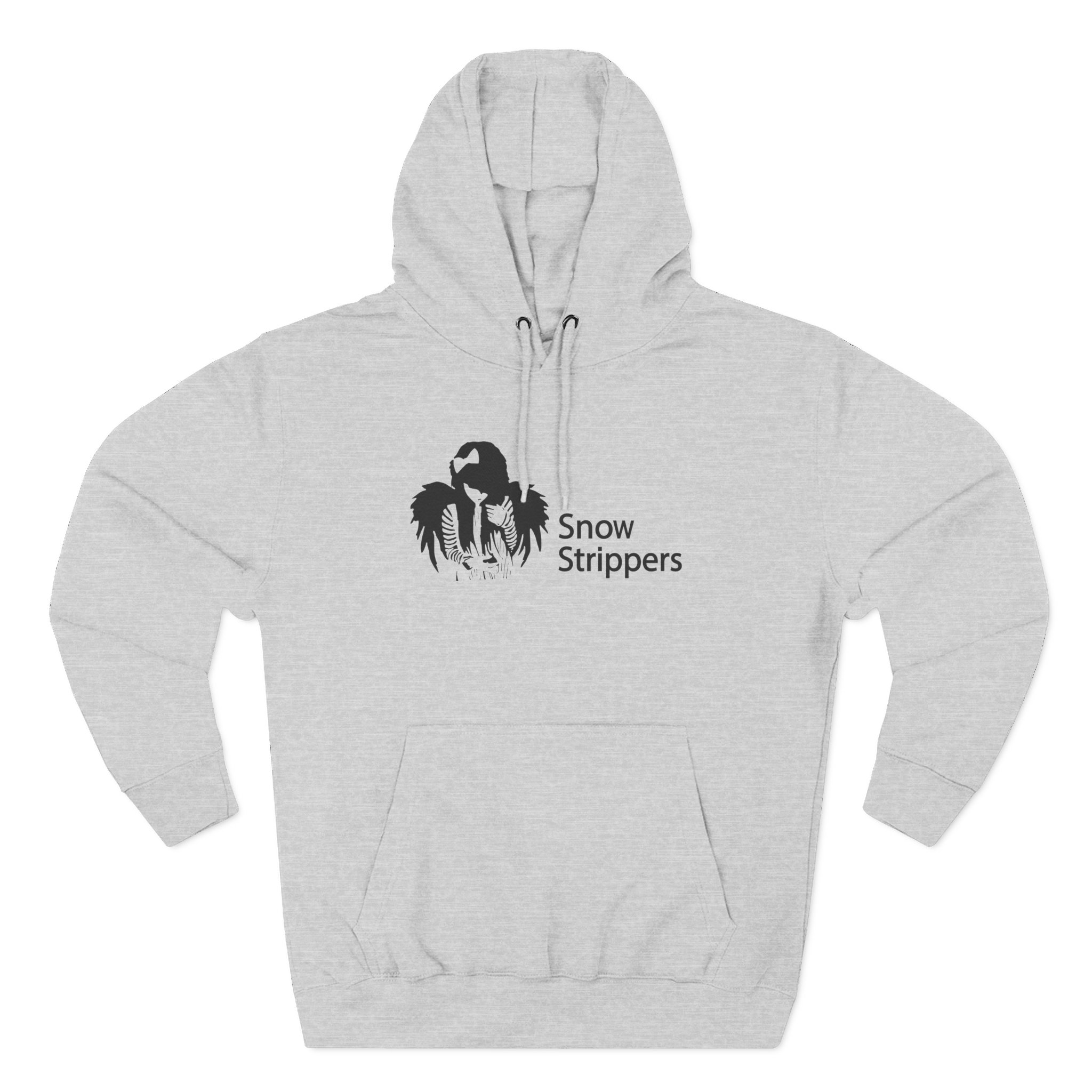 Snow StrippersThree-Panel Fleece Hoodie - Image 3