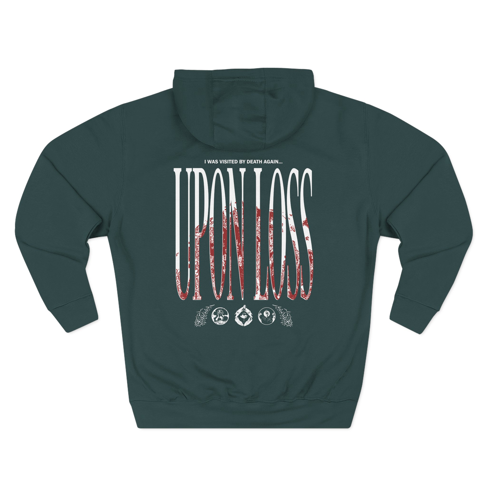 Knocked Loose Atop Your Throne Three-Panel Fleece Hoodie - Image 6