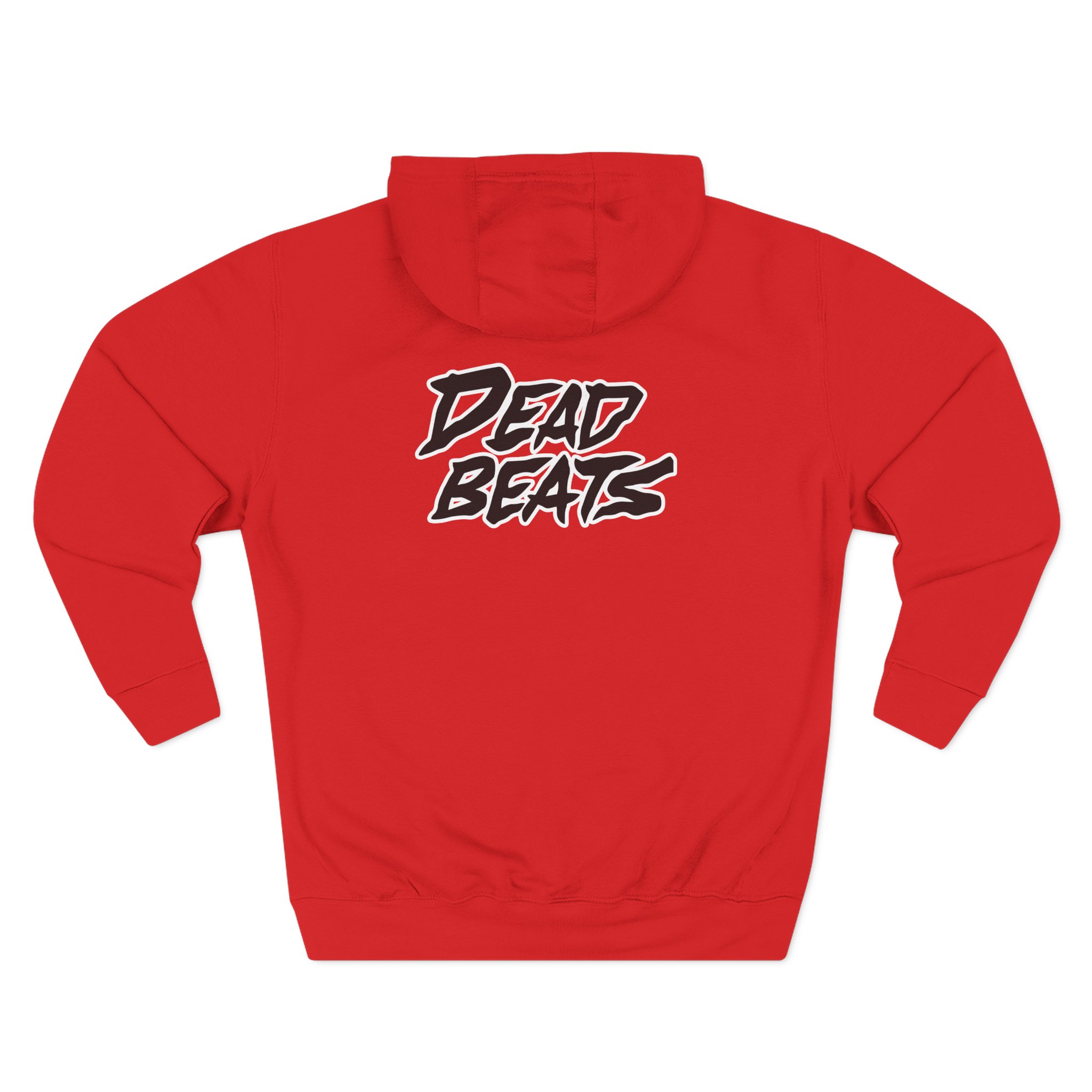 Deadbeats Logo Three-Panel Fleece Hoodie - Image 6