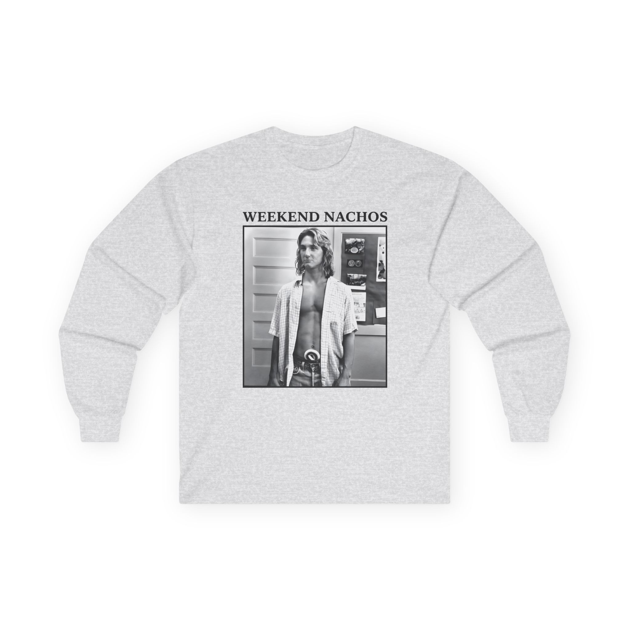 Weekend Nachos Unisex Ultra Cotton Long Sleeve Tee - Image 3