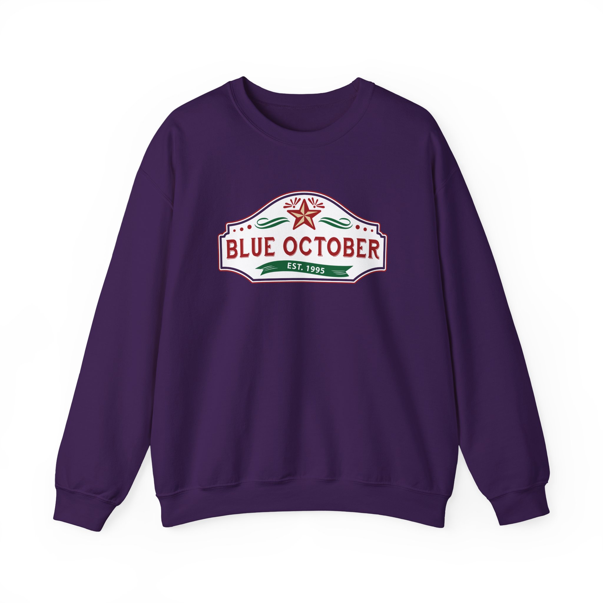 Blue October Est 1995 Unisex Heavy Blend™ Crewneck Sweatshirt - Image 17