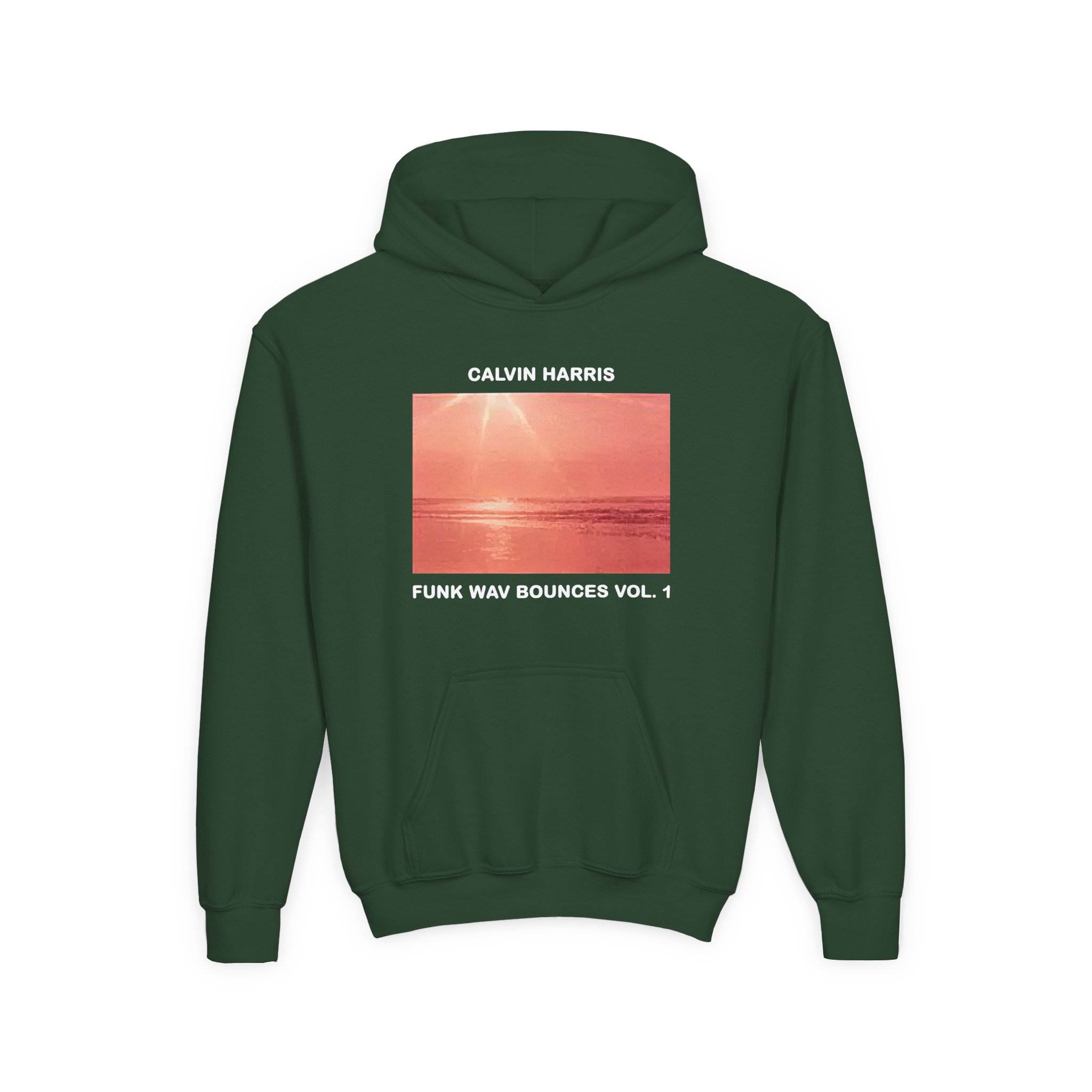 Youth Calvin Harris' Funk Wav Bounces Vol 1 Heavy Blend Hooded Sweatshirt - Image 5