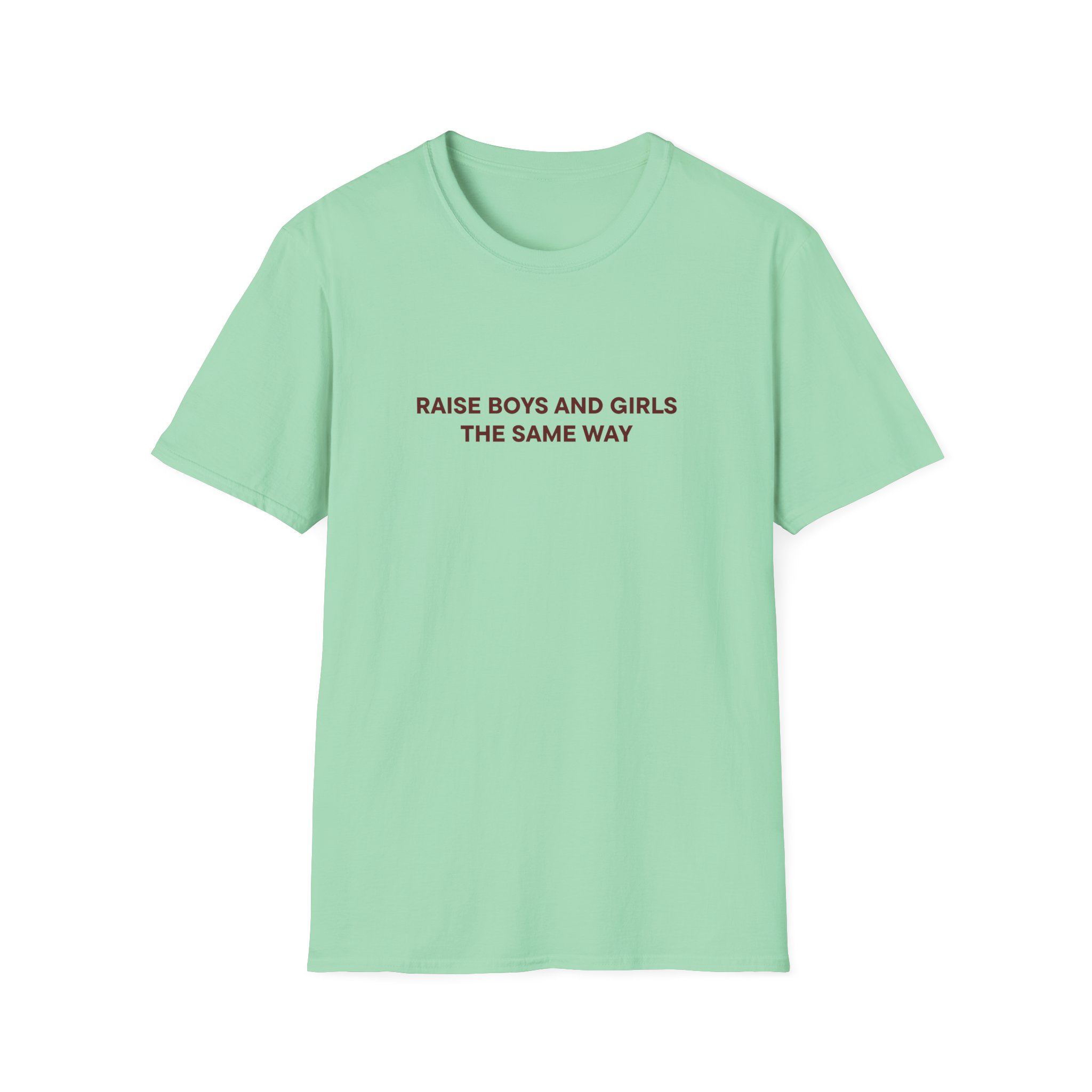 Jenny Holzer Raise the Same Way Unisex Softstyle T-Shirt - Image 11