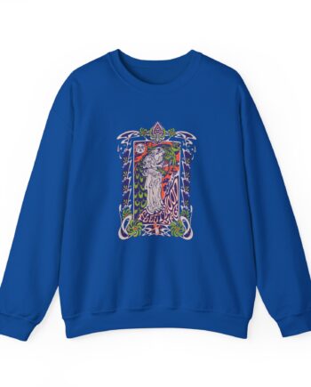 Fleetwood Mac Lady Lyre Unisex Heavy Blend™ Crewneck Sweatshirt