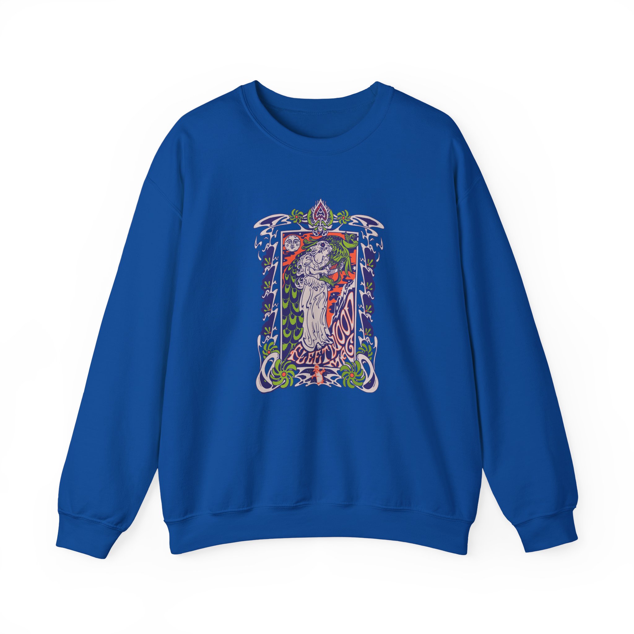 Fleetwood Mac Lady Lyre Unisex Heavy Blend™ Crewneck Sweatshirt
