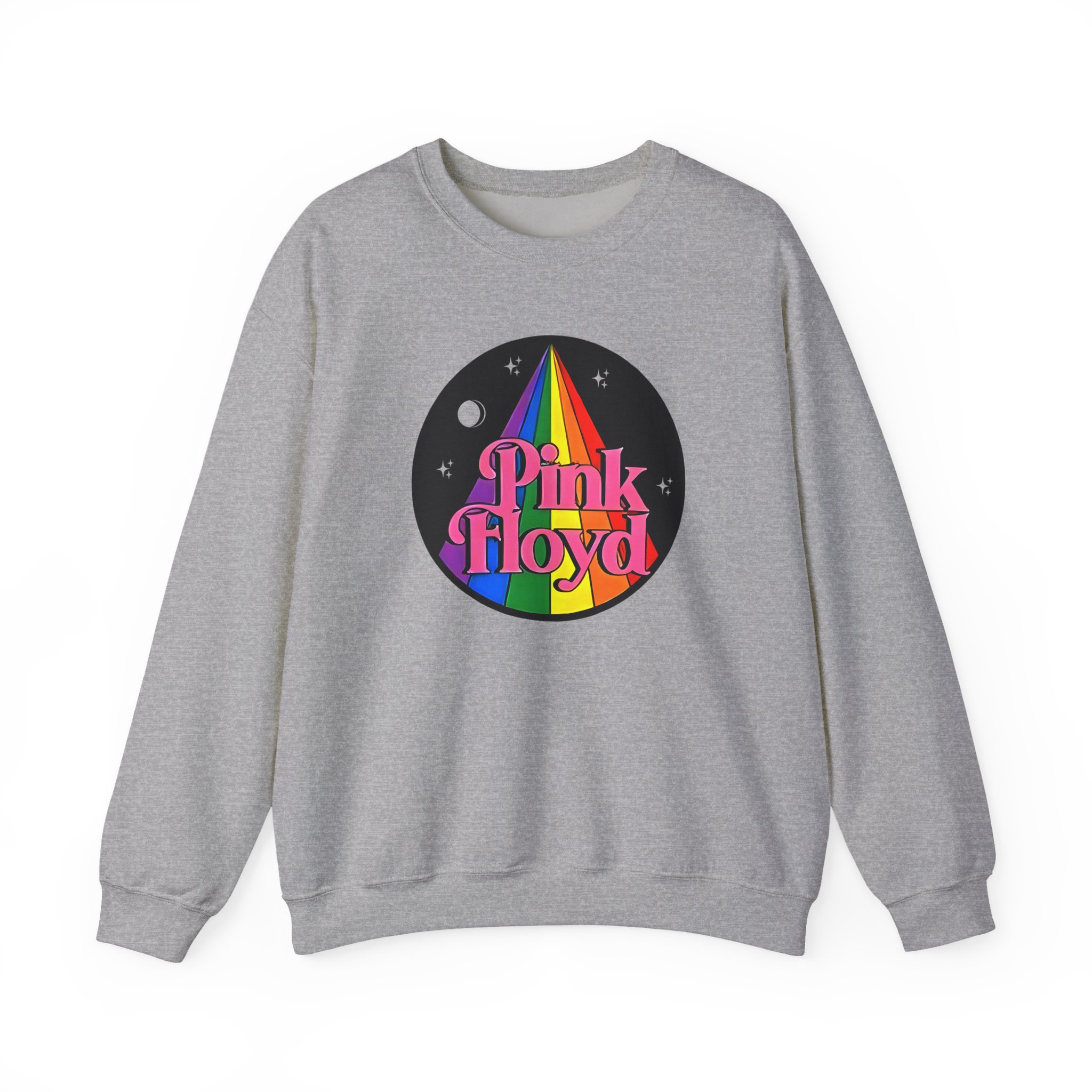 Pink Floyd Rainbow Unisex Heavy Blend™ Crewneck Sweatshirt - Image 7