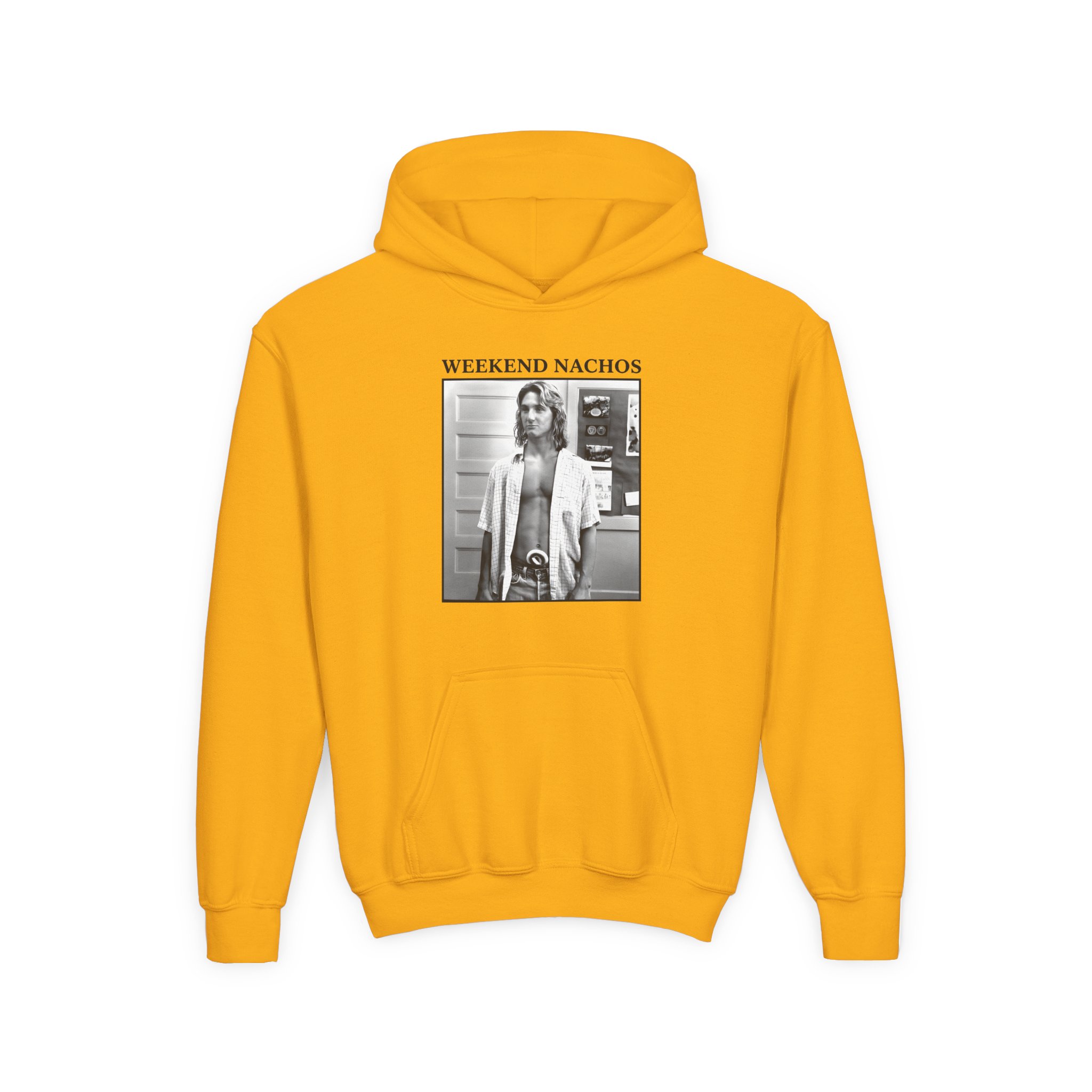 Youth Weekend Nachos Heavy Blend Hooded Sweatshirt - Image 5