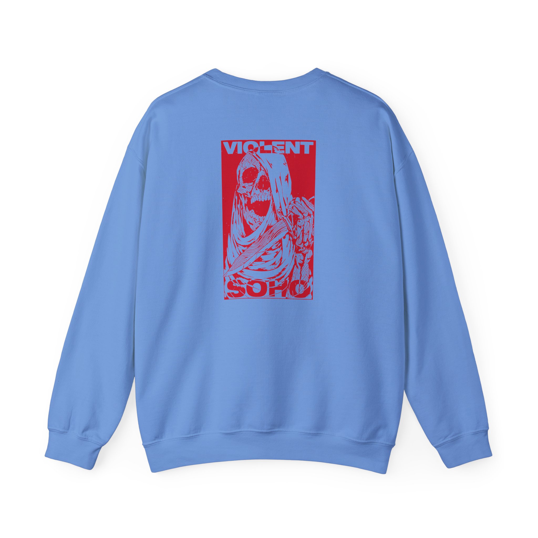 Violent Soho Skull Unisex Heavy Blend™ Crewneck Sweatshirt - Image 18