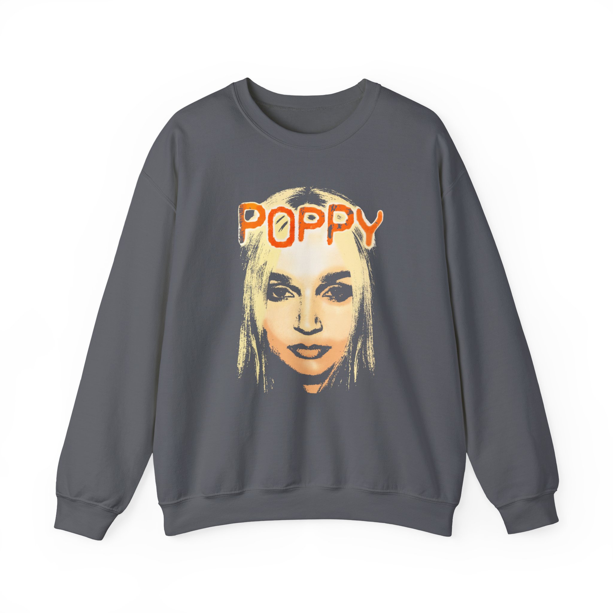 Poppy Demons Unisex Heavy Blend™ Crewneck Sweatshirt - Image 7