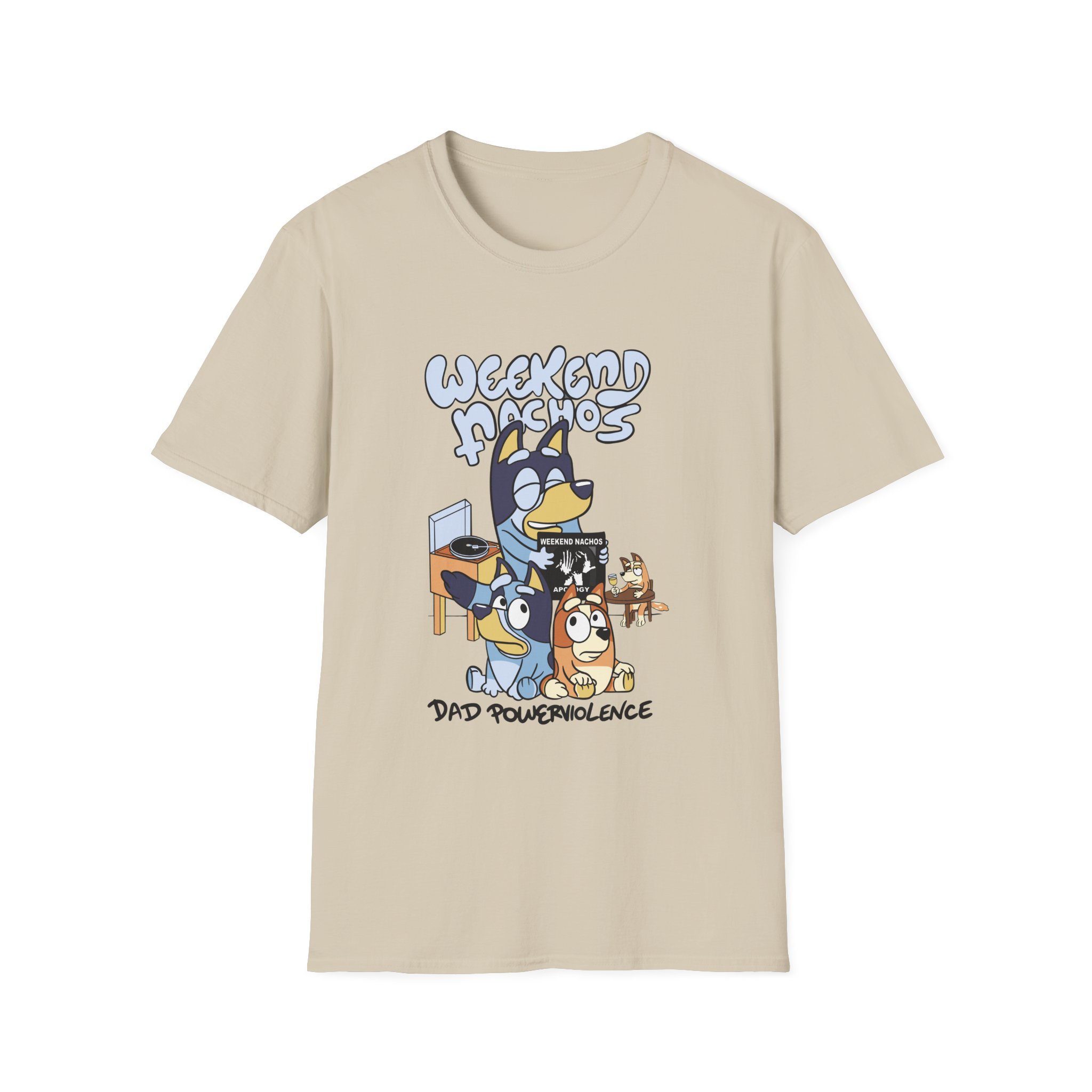 Weekend Nachos Unisex Softstyle T-Shirt - Image 5