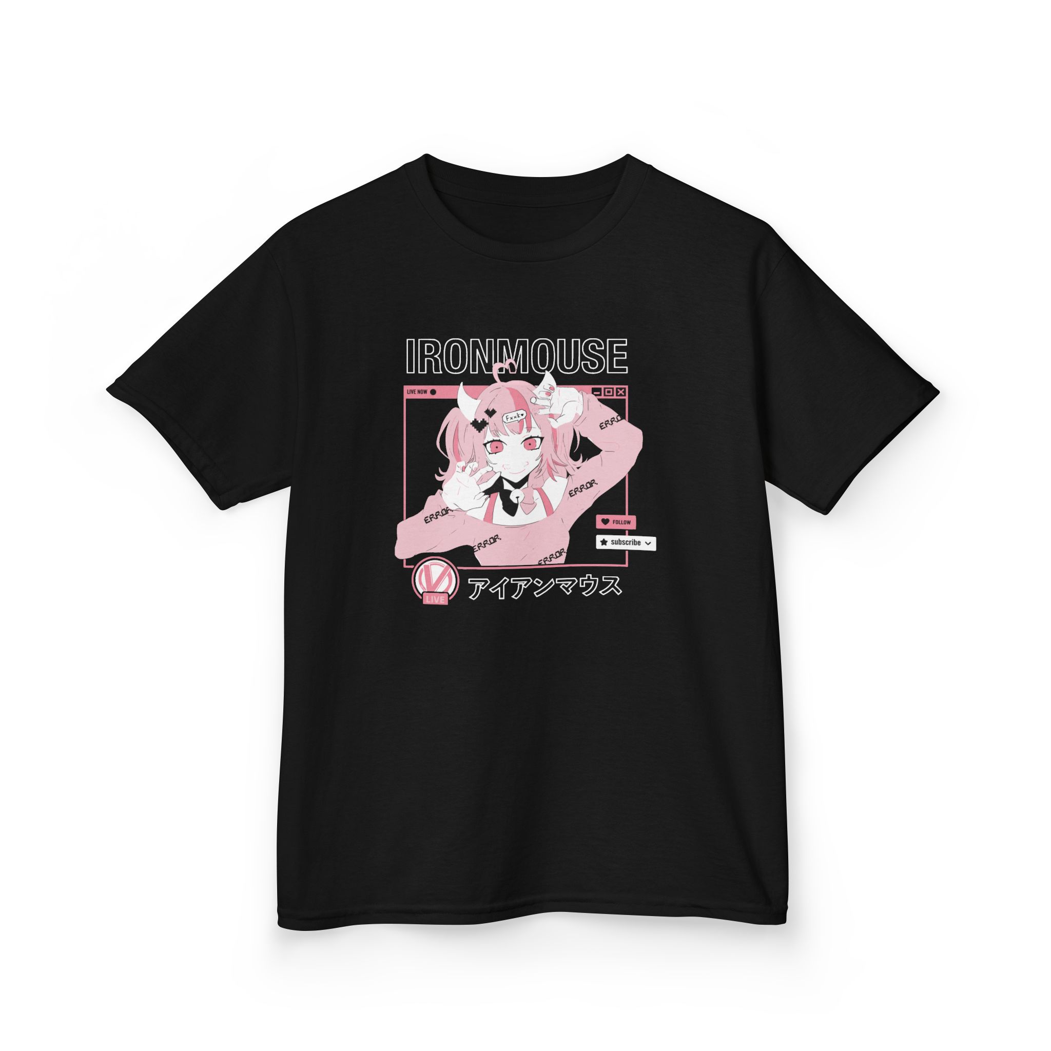 Ironmouse Live Kids Heavy Cotton™ Tee