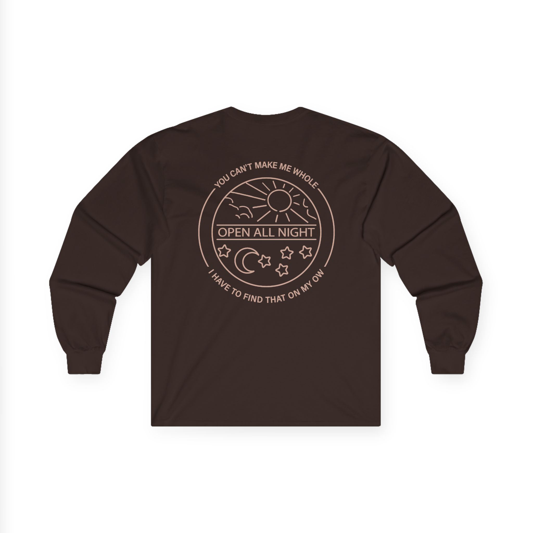 Brian Fallon Open All Night Unisex Ultra Cotton Long Sleeve Tee - Image 6