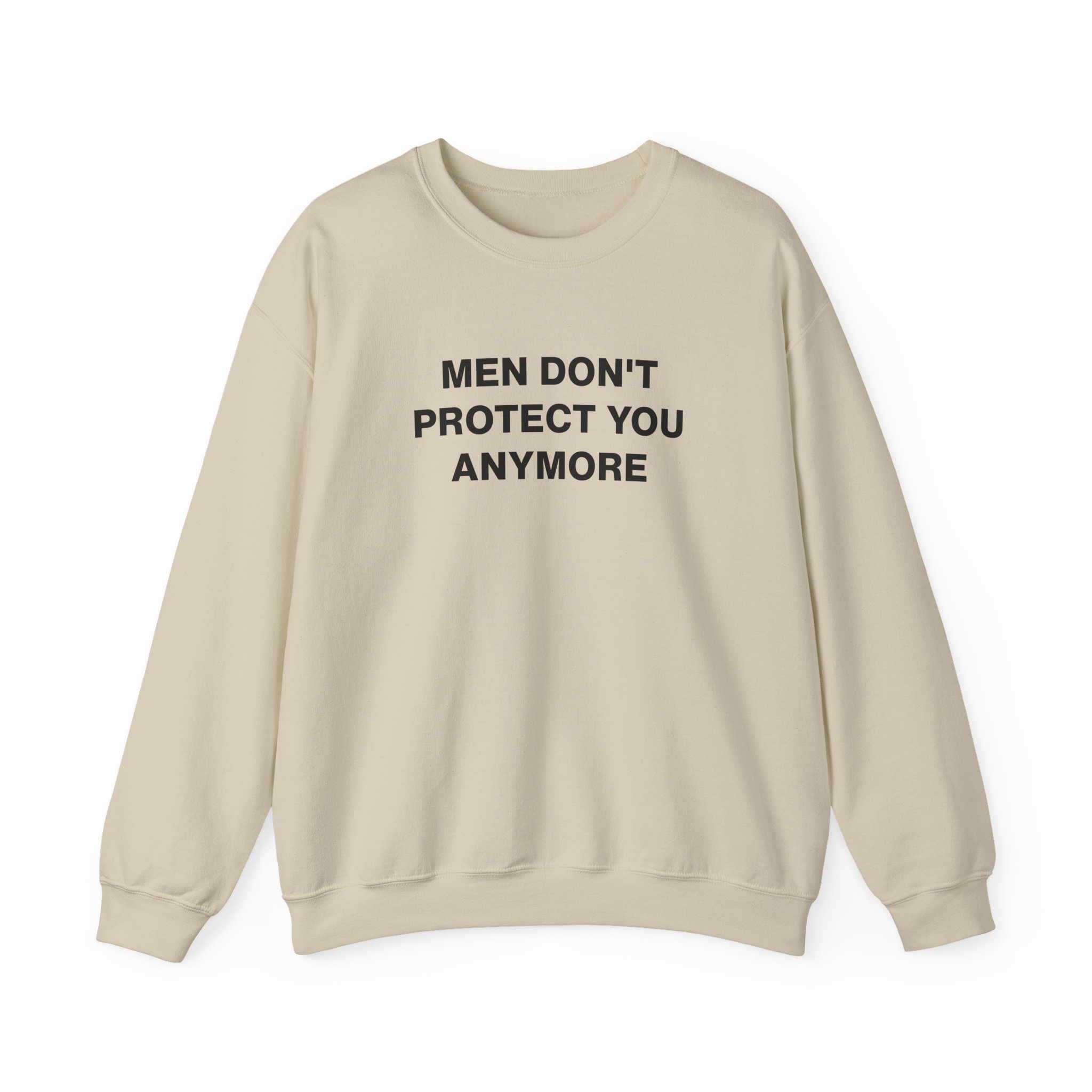 Jenny Holzer Men Don´t Protect You Anymore Unisex Heavy Blend™ Crewneck Sweatshirt - Image 7