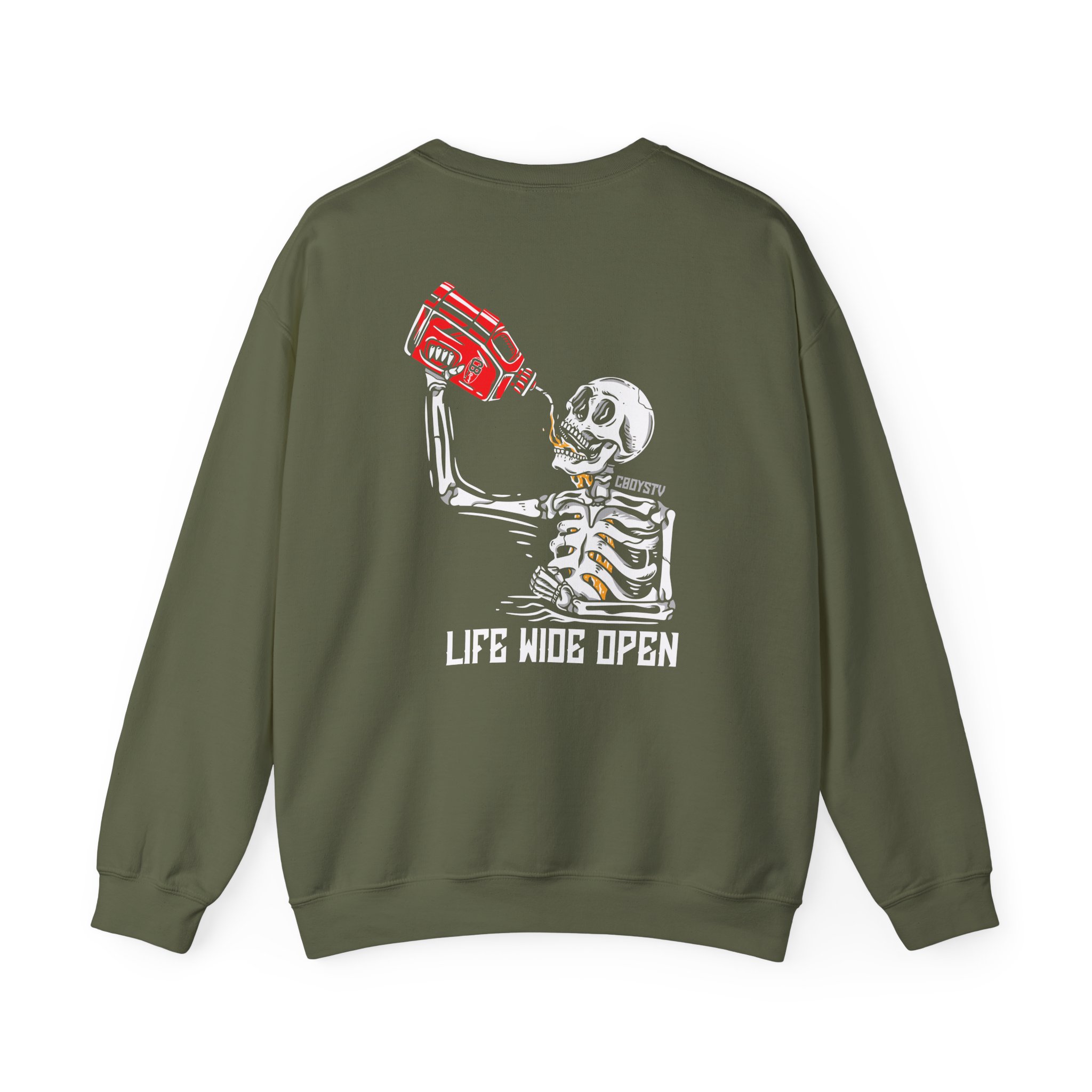 Cboystv Soul Fuel Unisex Heavy Blend™ Crewneck Sweatshirt - Image 8