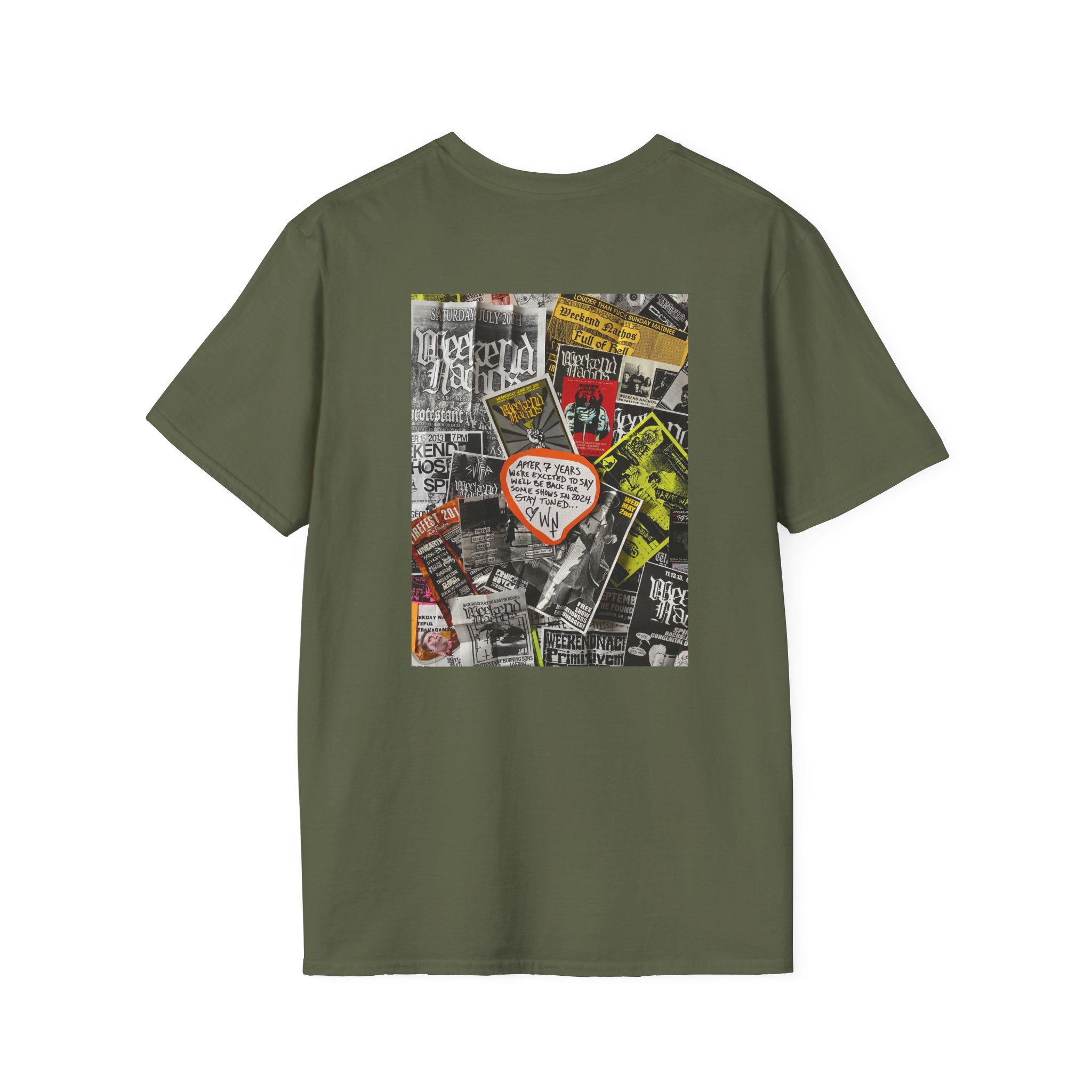 Weekend Nachos Unisex Softstyle T-Shirt - Image 8