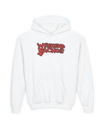 Youth Weekend Nachos Christian Heavy Blend Hooded Sweatshirt