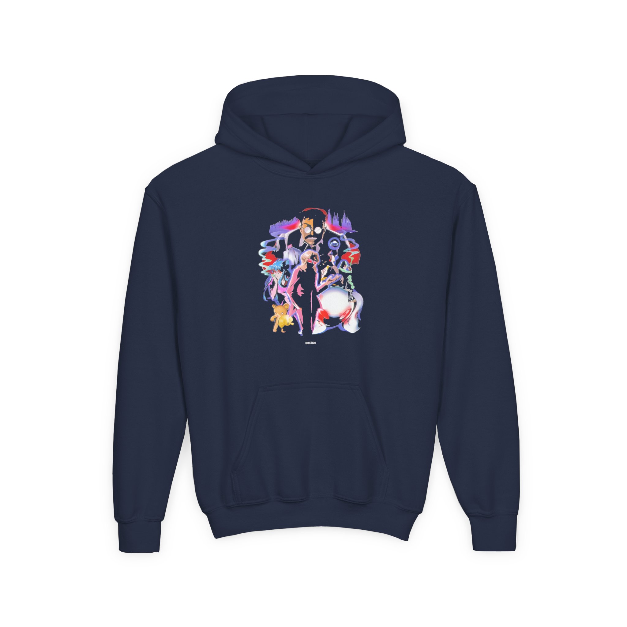 Djo Decide Deluxe Youth Heavy Blend Hooded Sweatshirt - Image 5